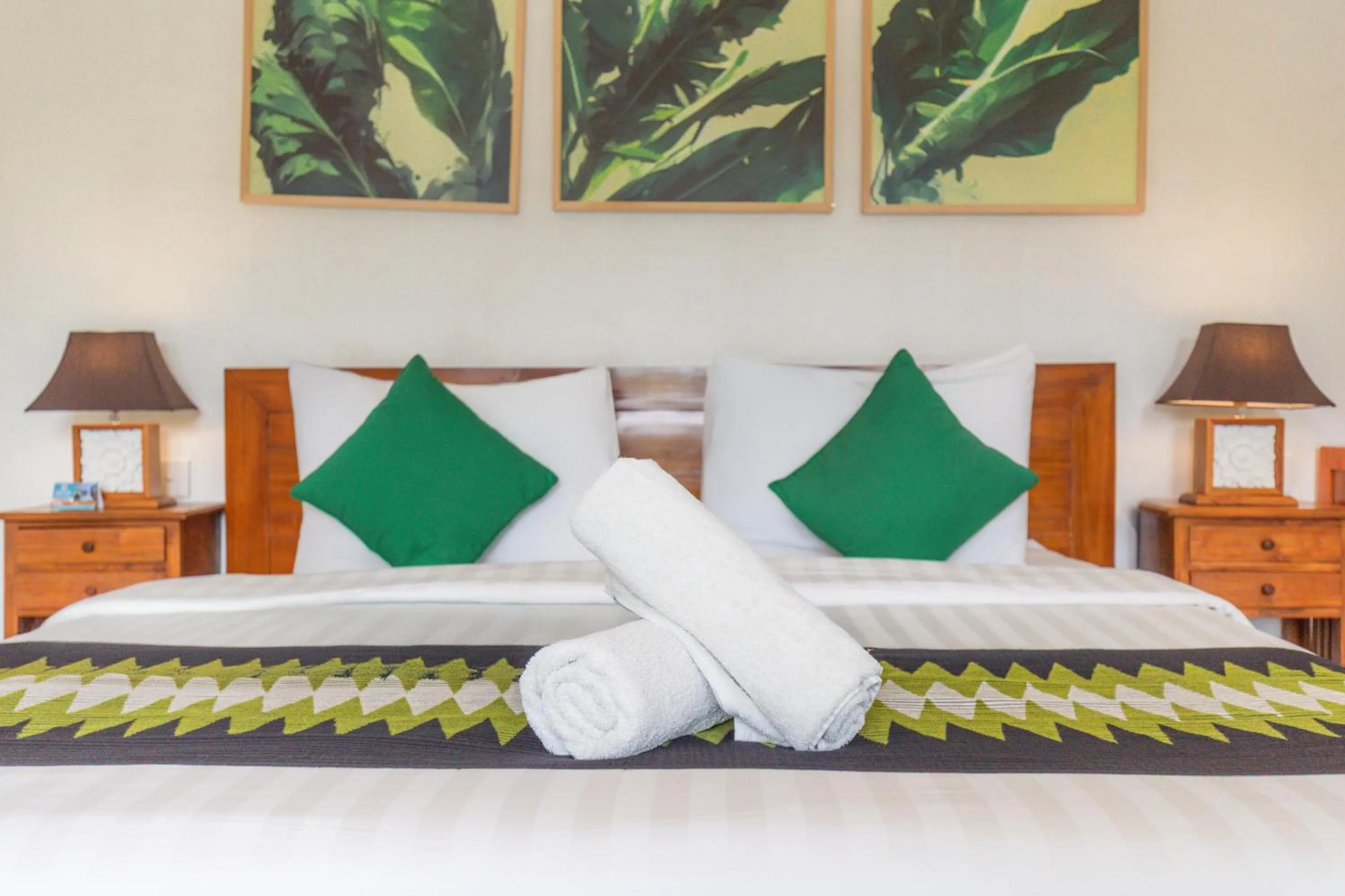 Bed in Ped Cottage Nusa Penida