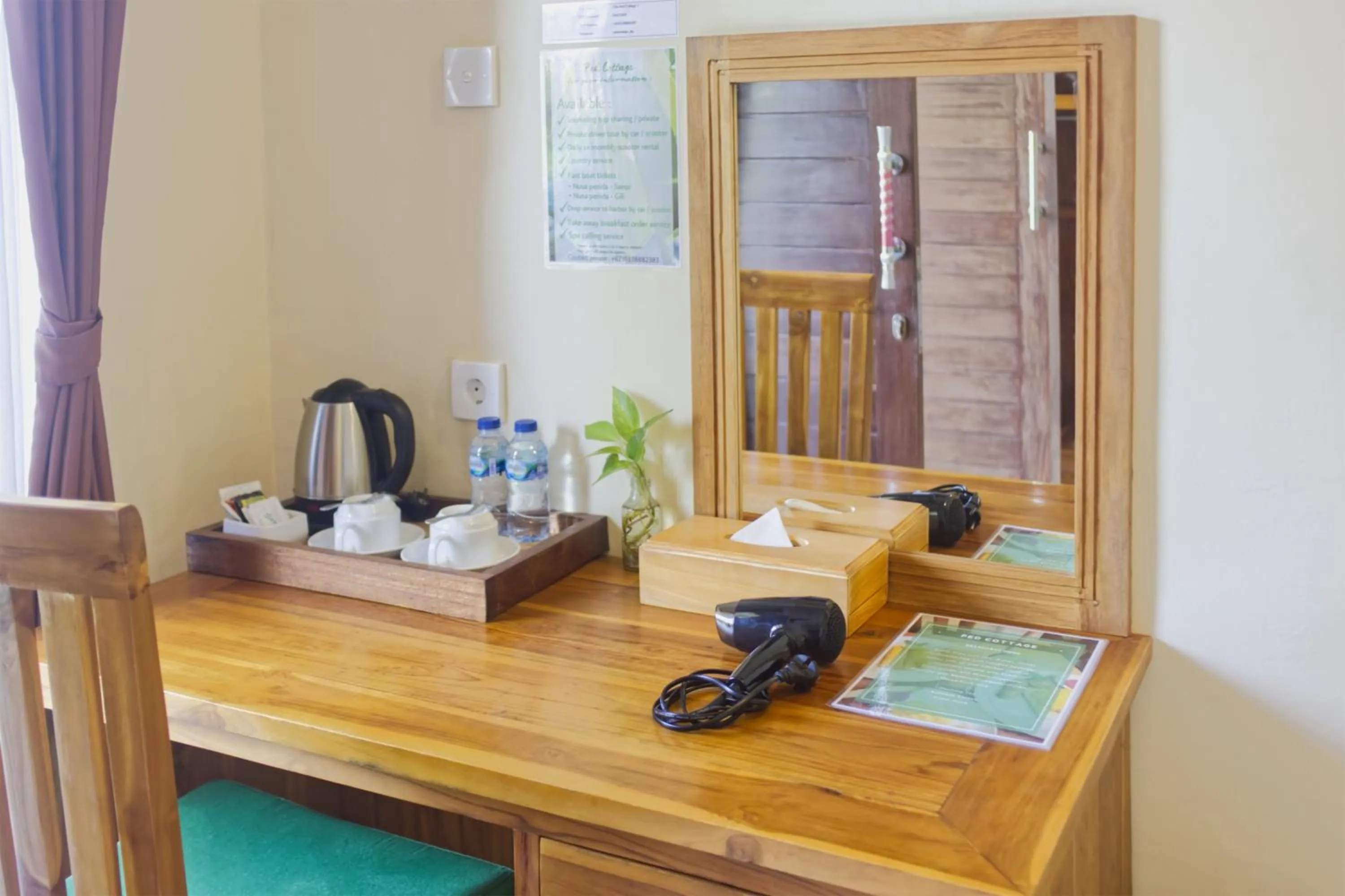 Coffee/tea facilities in Ped Cottage