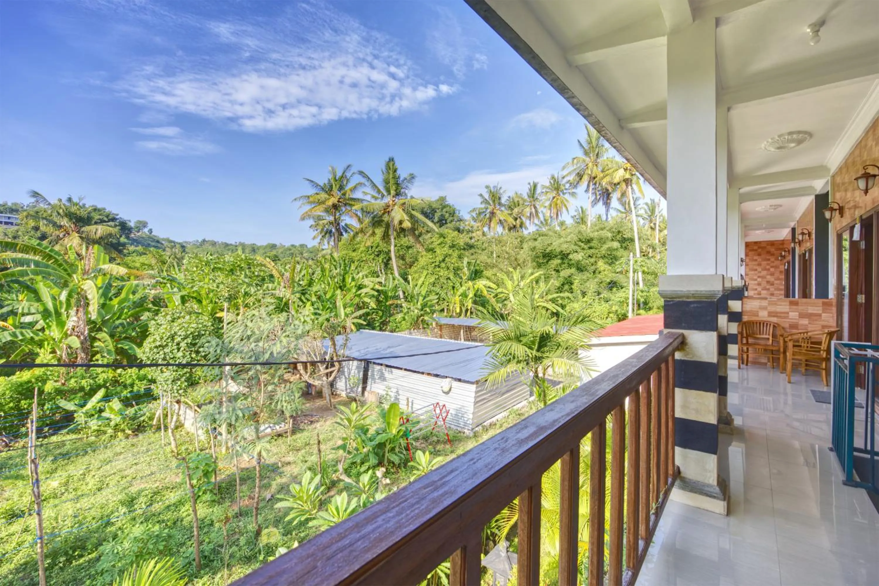 Patio in Ped Cottage