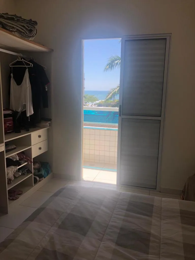 Apartamento área nobre da praia grande, vista para o mar, 3 suítes