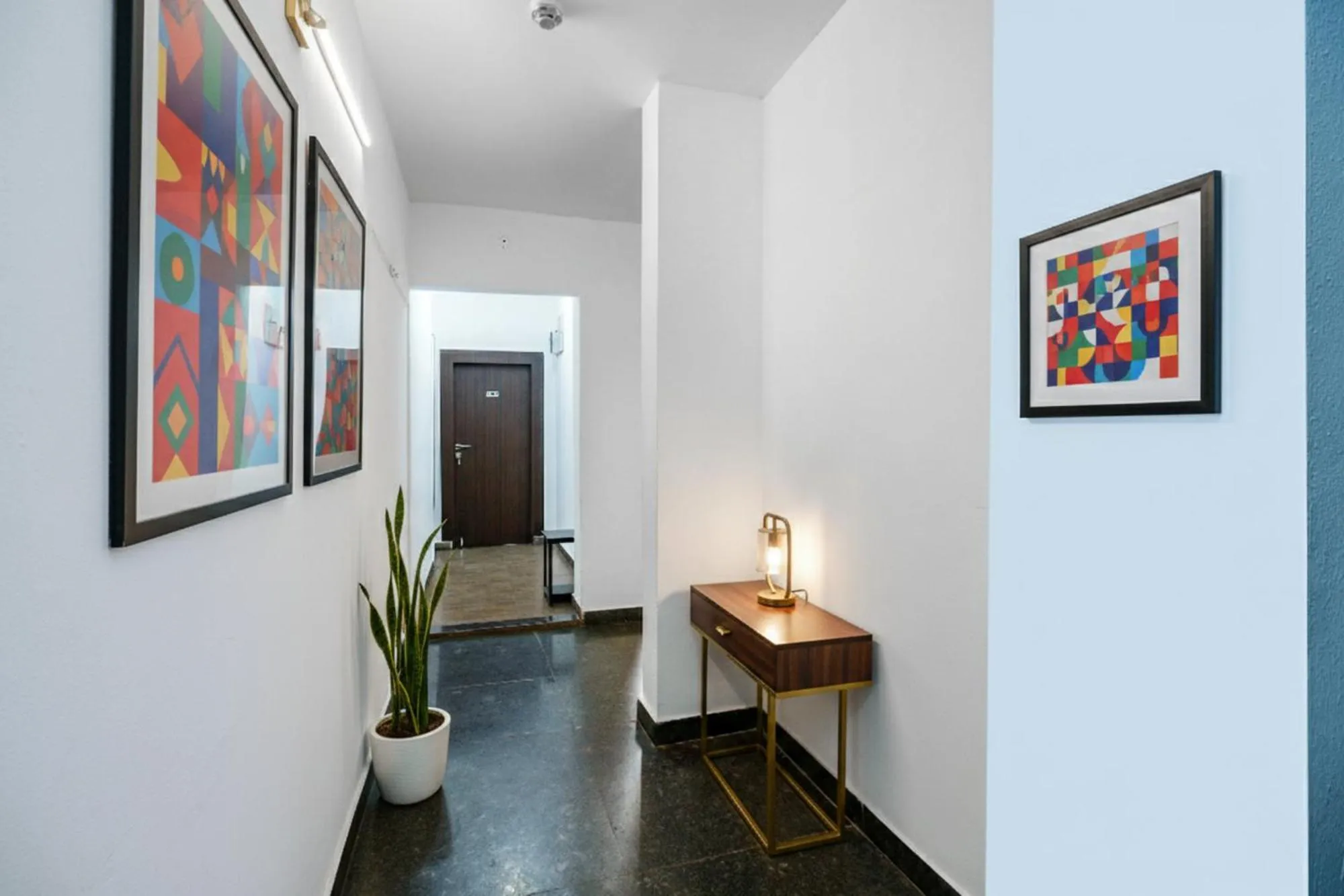 Lobby or reception in FabHotel Saket Inn