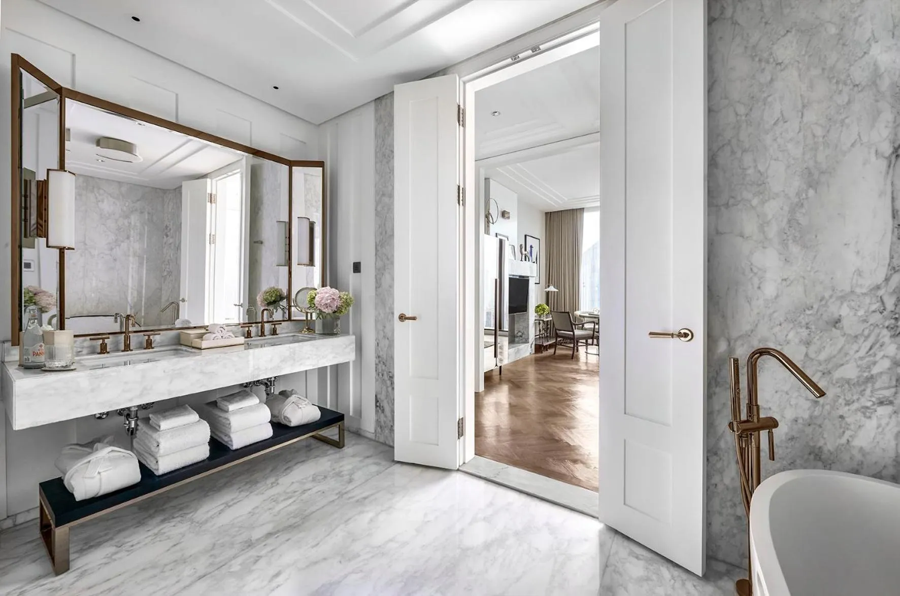 Bathroom in The Langham, Jakarta