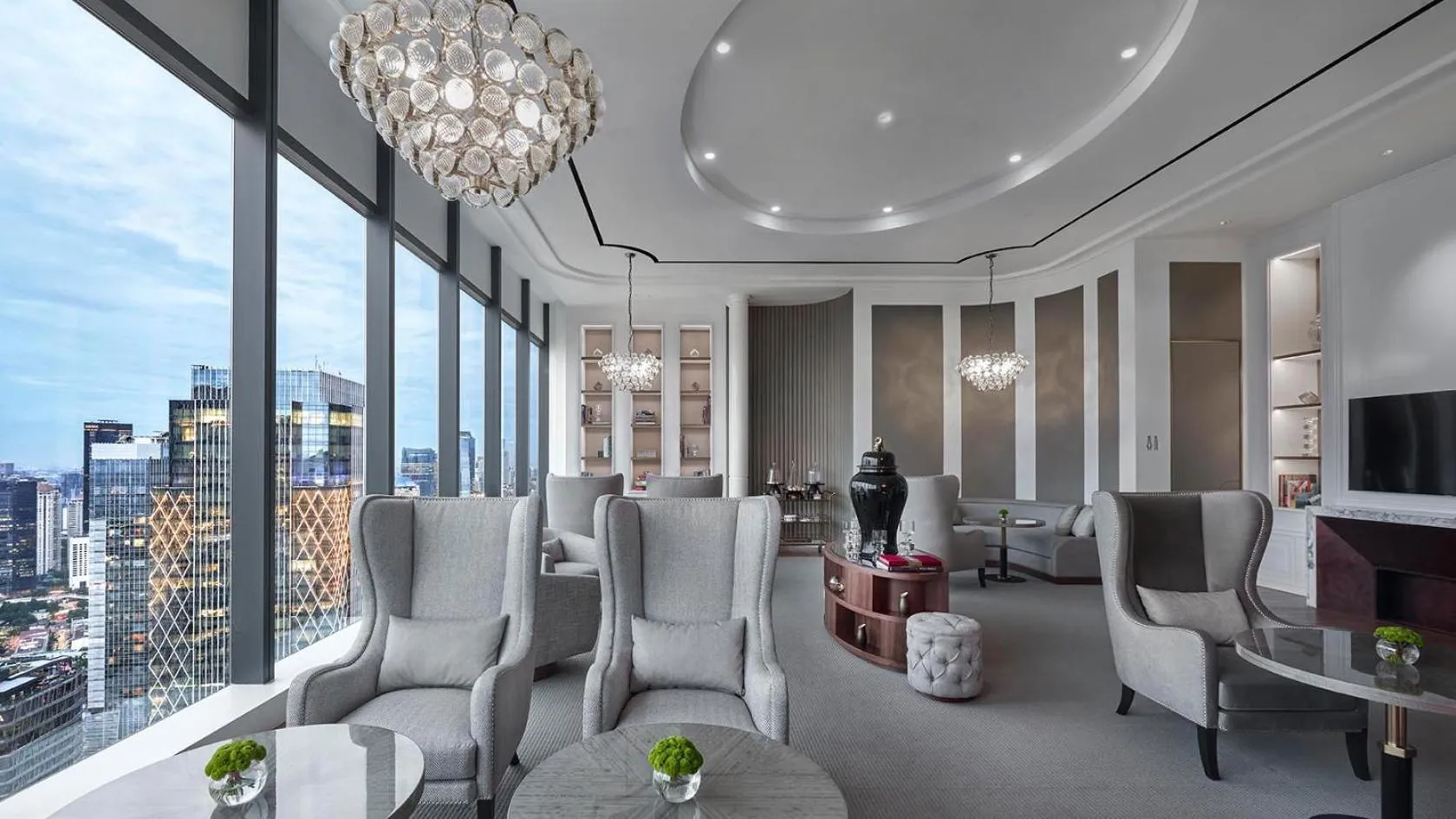 Lounge or bar in The Langham, Jakarta