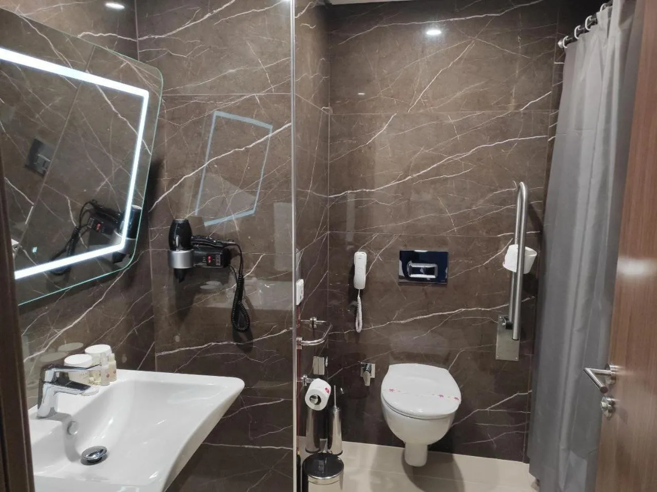 Bathroom in Ramada by Wyndham Izmir Aliaga