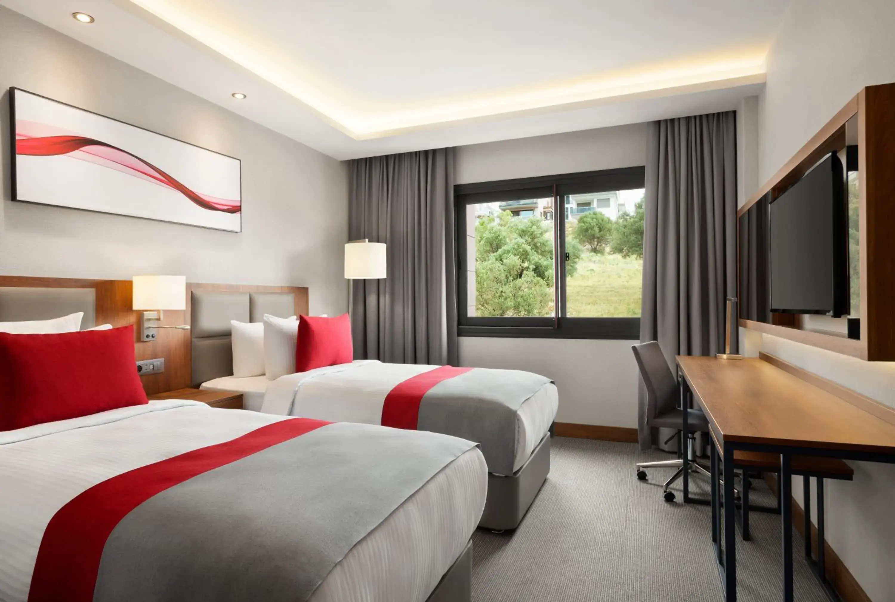 Standard Twin Room in Ramada by Wyndham Izmir Aliaga Standard Twin Room in Ramada by Wyndham Izmir Aliaga