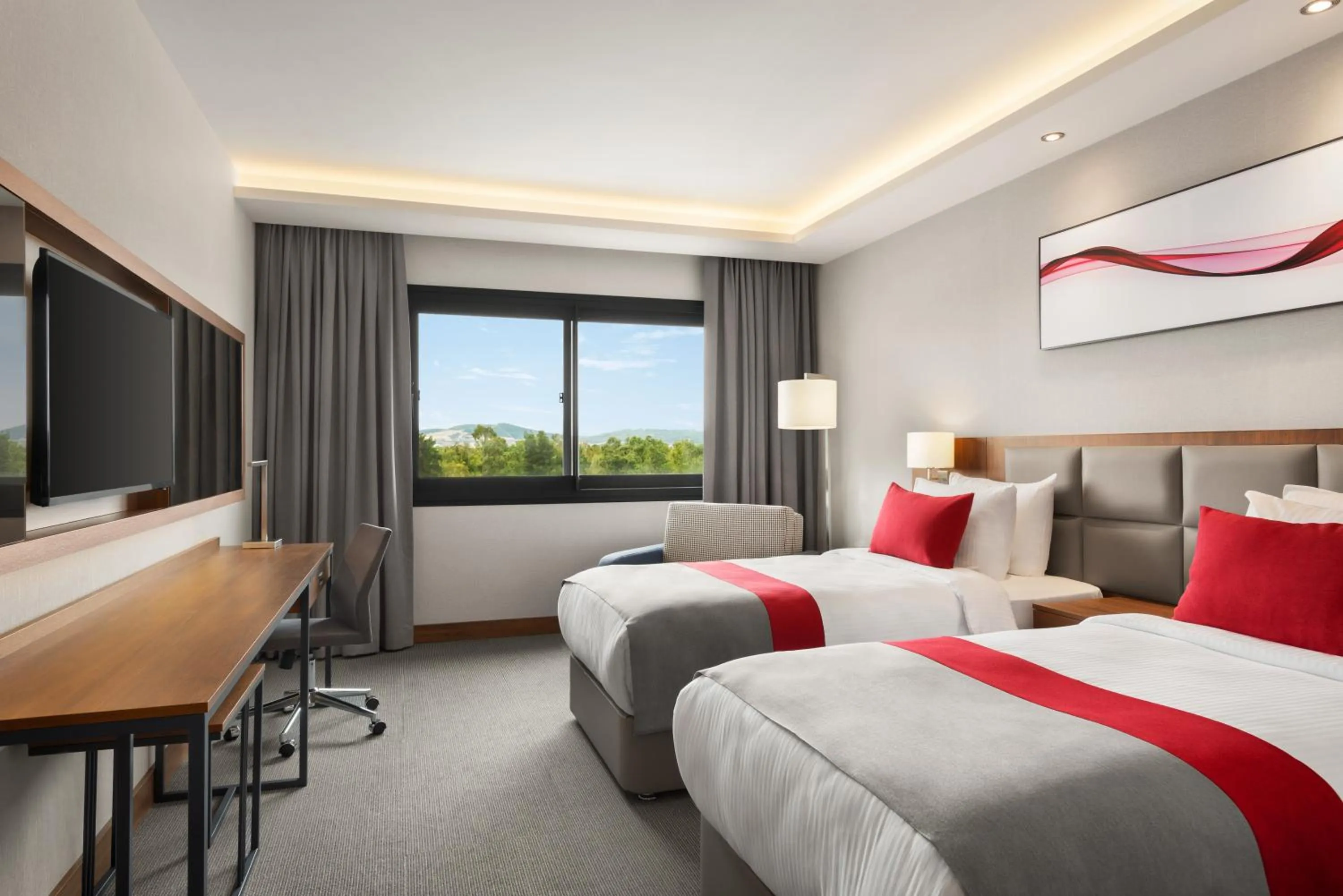 Photo of the whole room, Bed in Ramada by Wyndham Izmir Aliaga