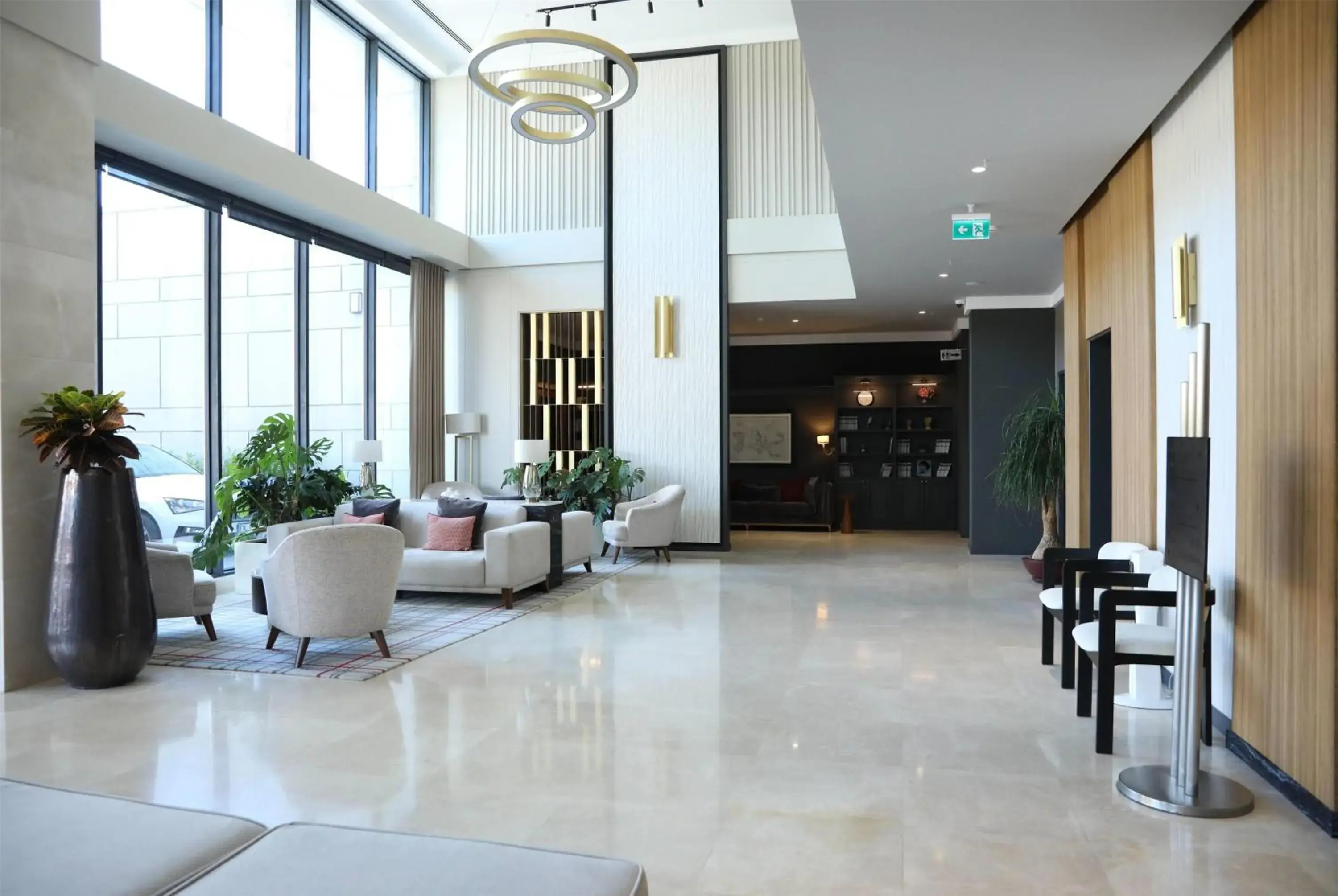 Lobby or reception in Ramada by Wyndham Izmir Aliaga Lobby or reception in Ramada by Wyndham Izmir Aliaga