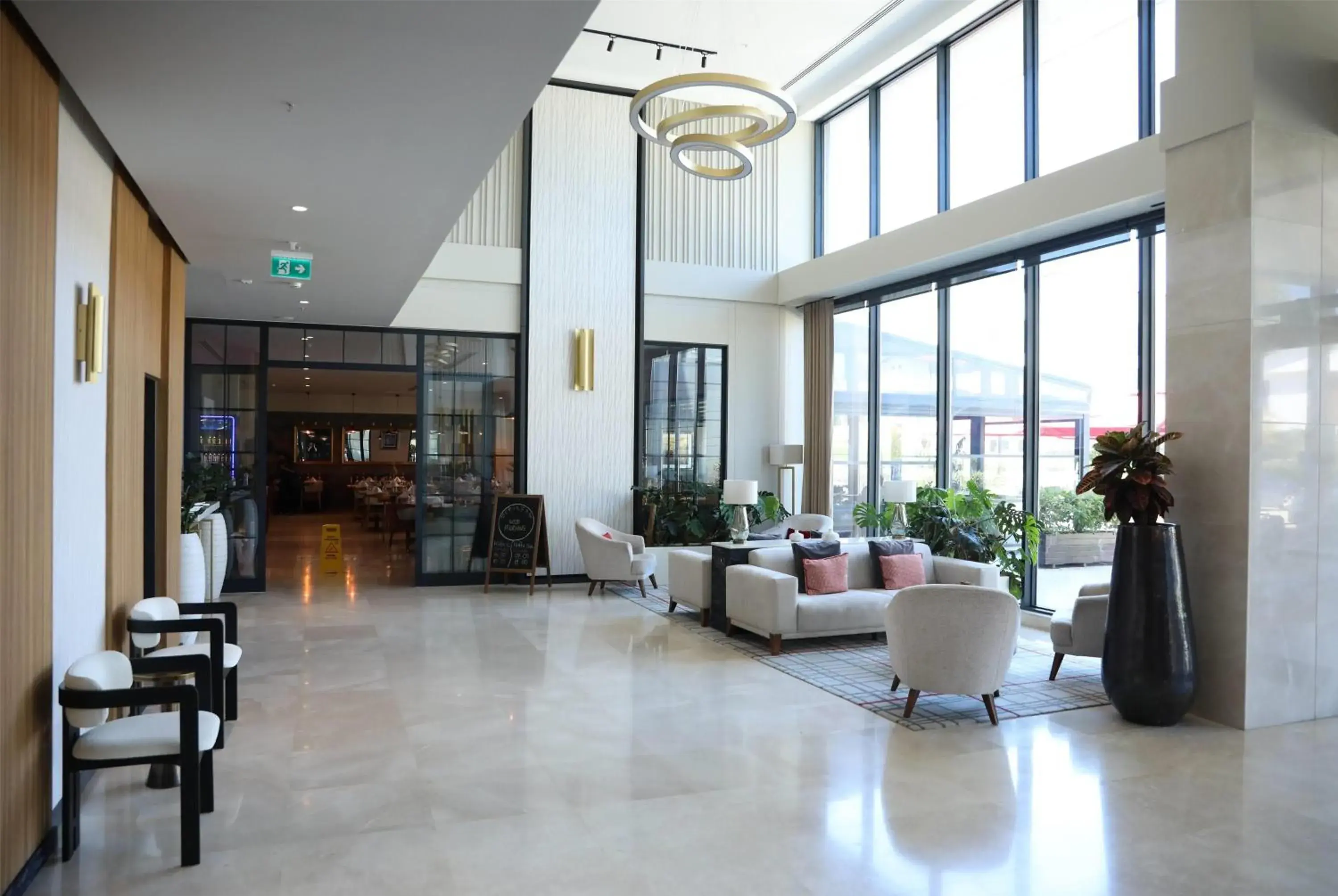 Lobby or reception in Ramada by Wyndham Izmir Aliaga Lobby or reception in Ramada by Wyndham Izmir Aliaga