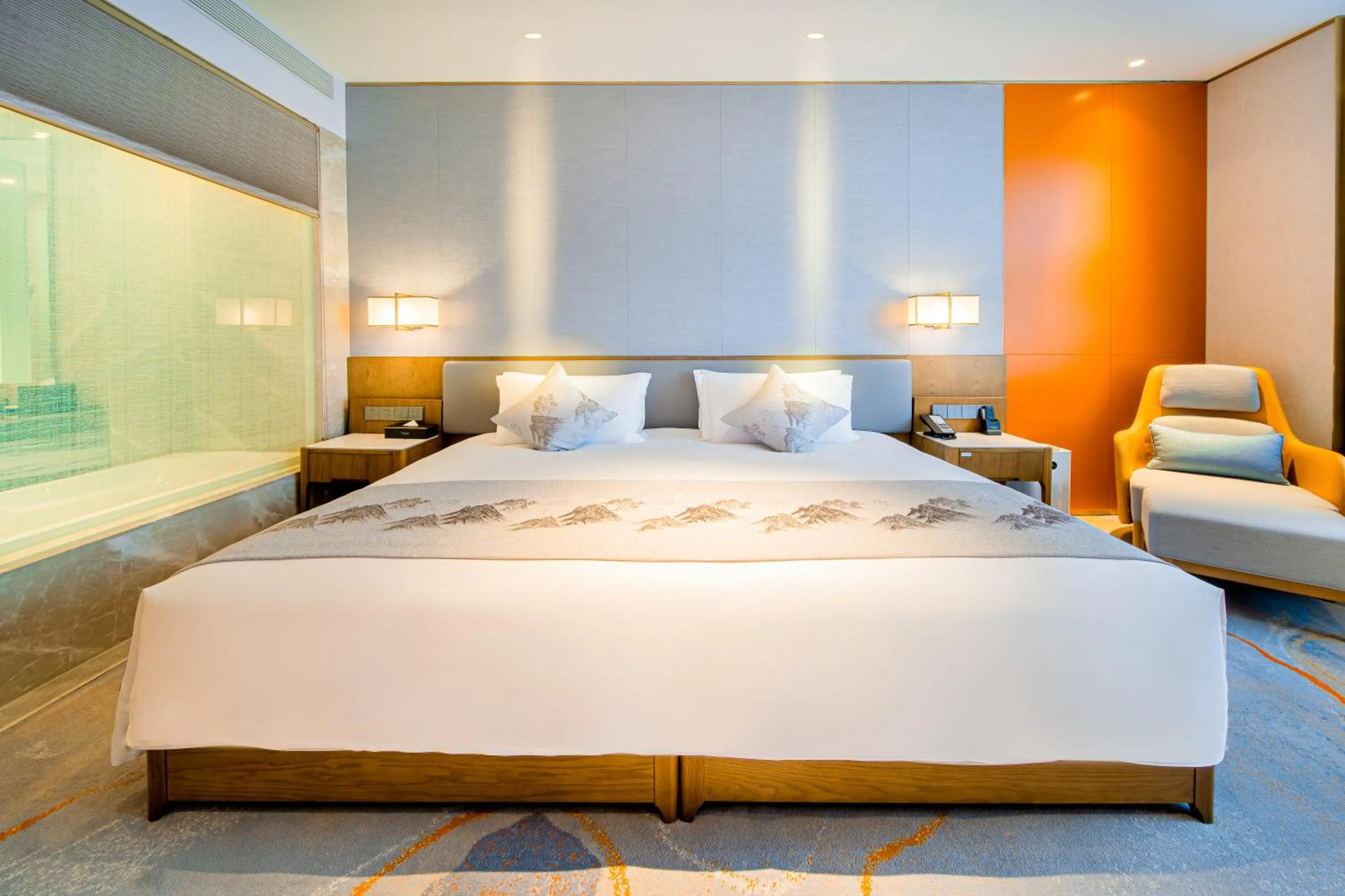 Bed in Wyndham Shiyan Downtown