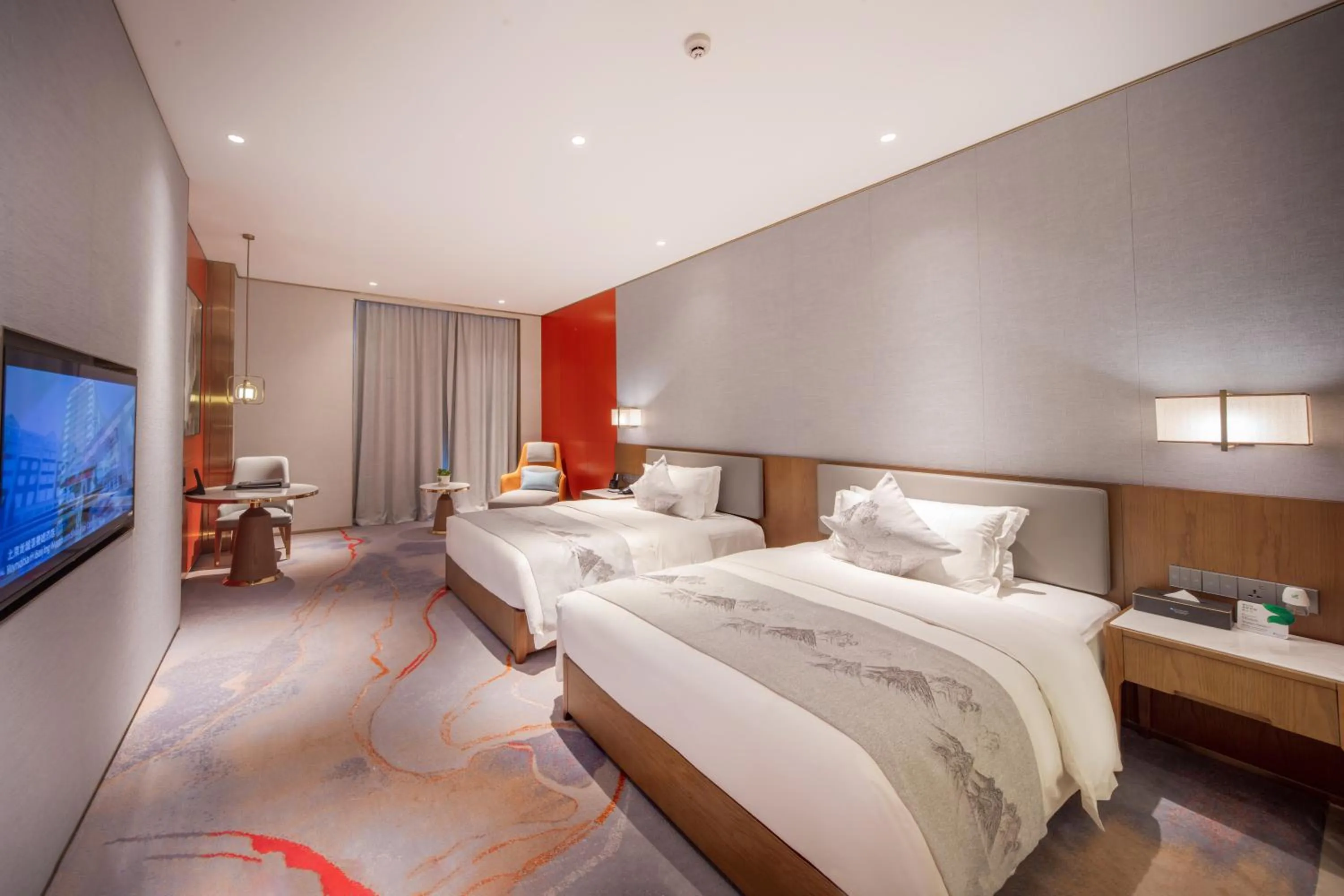 Bedroom in Wyndham Shiyan Downtown