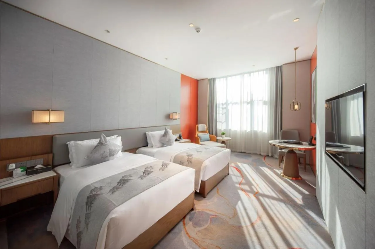 Photo of the whole room in Wyndham Shiyan Downtown