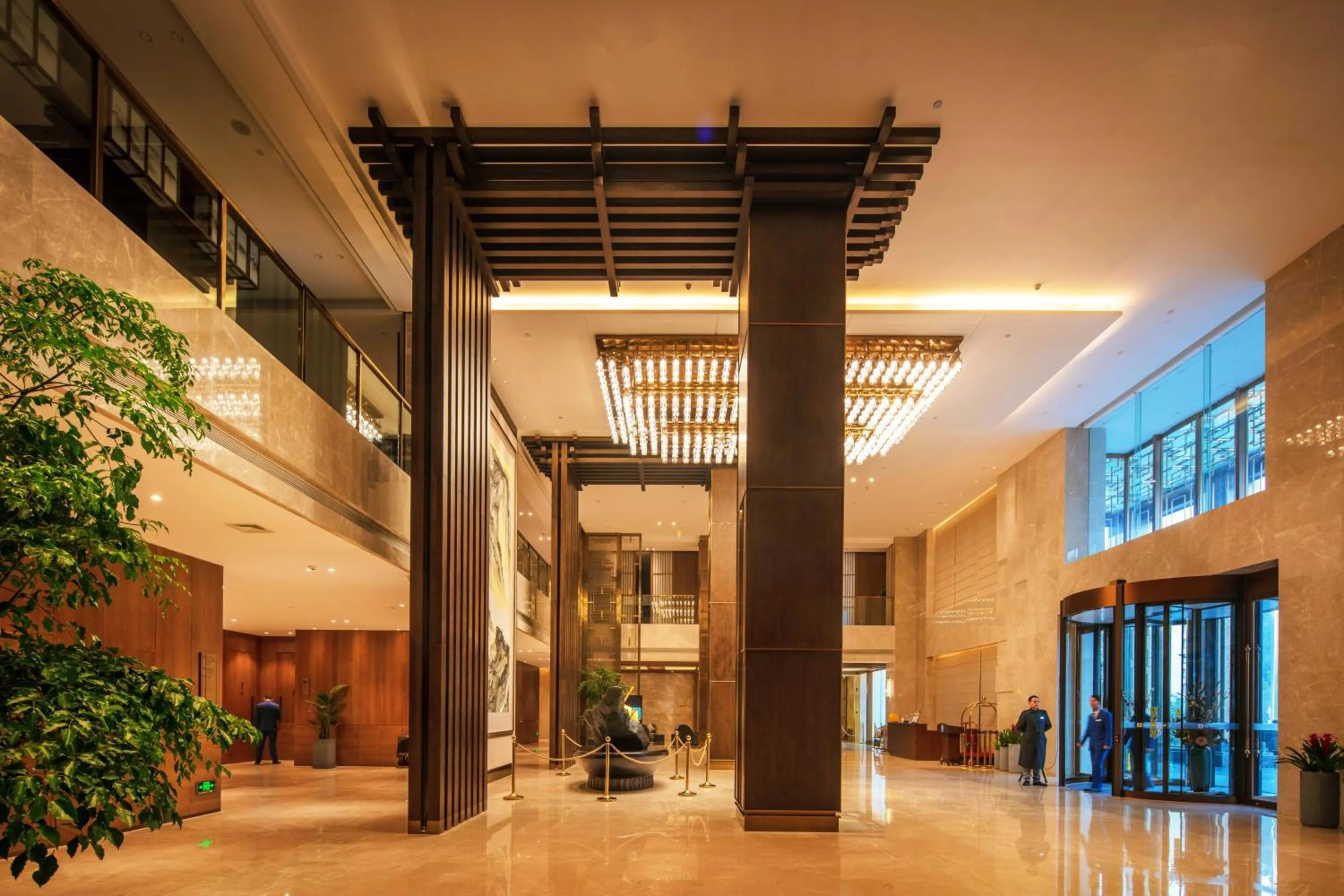Lobby or reception in Wyndham Shiyan Downtown