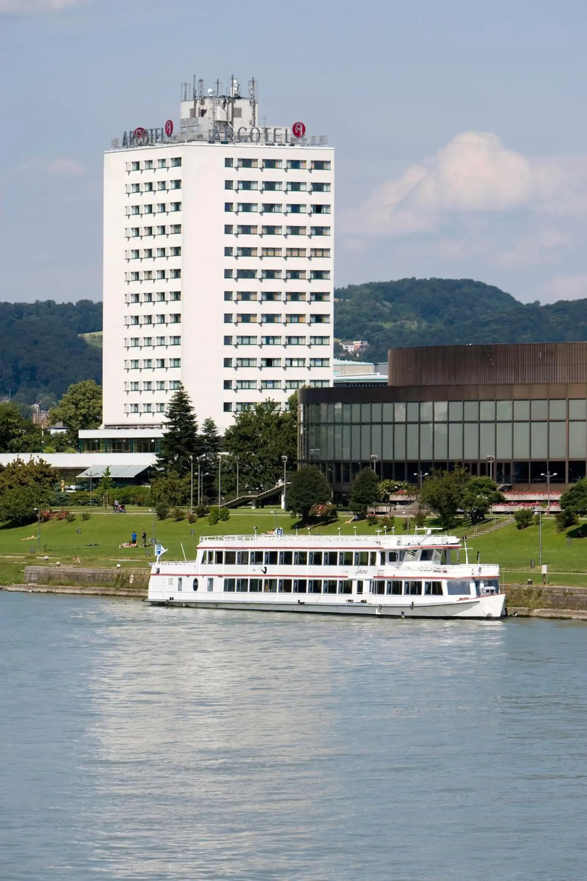 Property building in ARCOTEL Nike Linz Property building in ARCOTEL Nike Linz