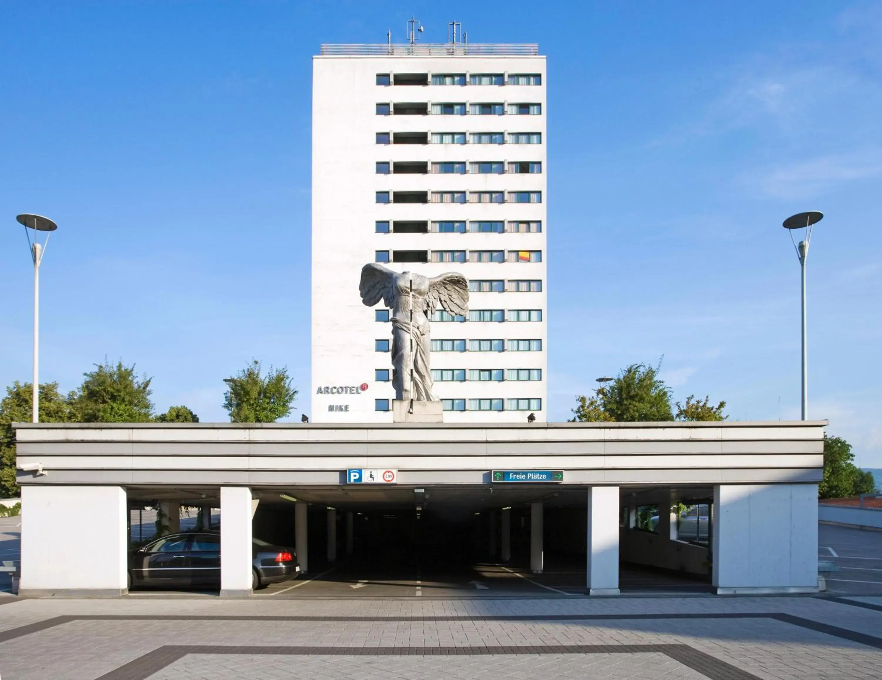 Property building in ARCOTEL Nike Linz Property building in ARCOTEL Nike Linz