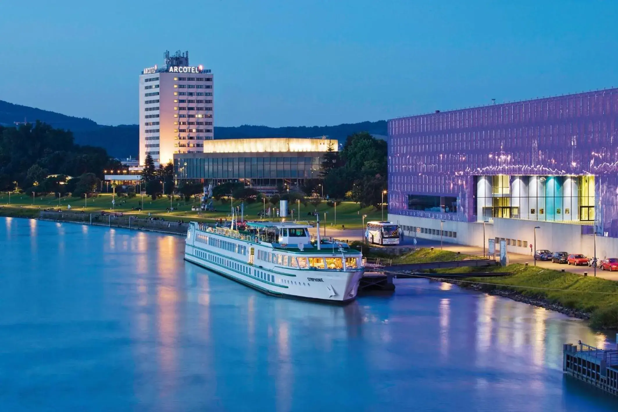 Property building in ARCOTEL Nike Linz Property building in ARCOTEL Nike Linz