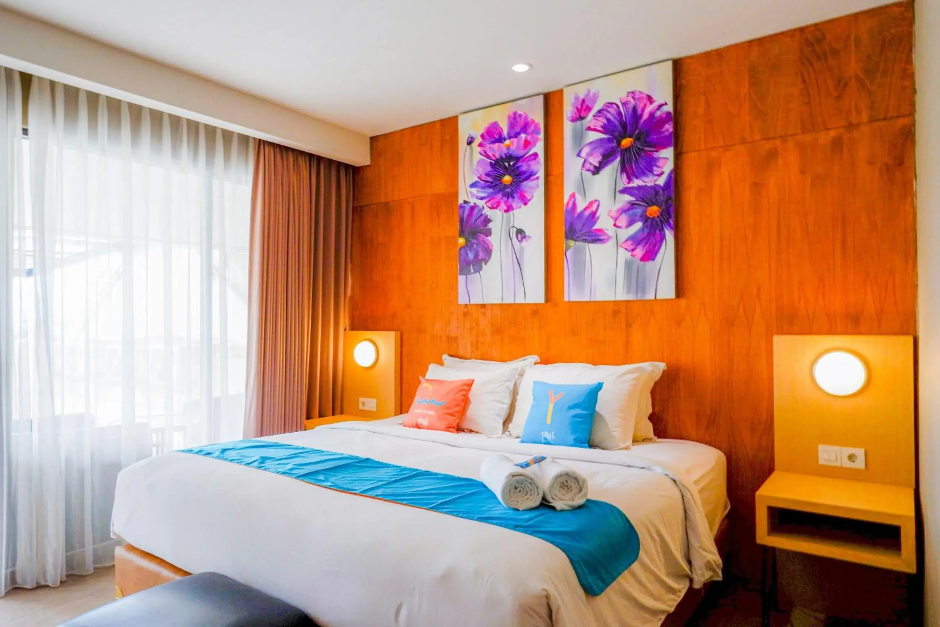 Bedroom, Bed in Sans Hotel Ekkon Yogyakarta by Reddoorz Bedroom, Bed in Sans Hotel Ekkon Yogyakarta by Reddoorz