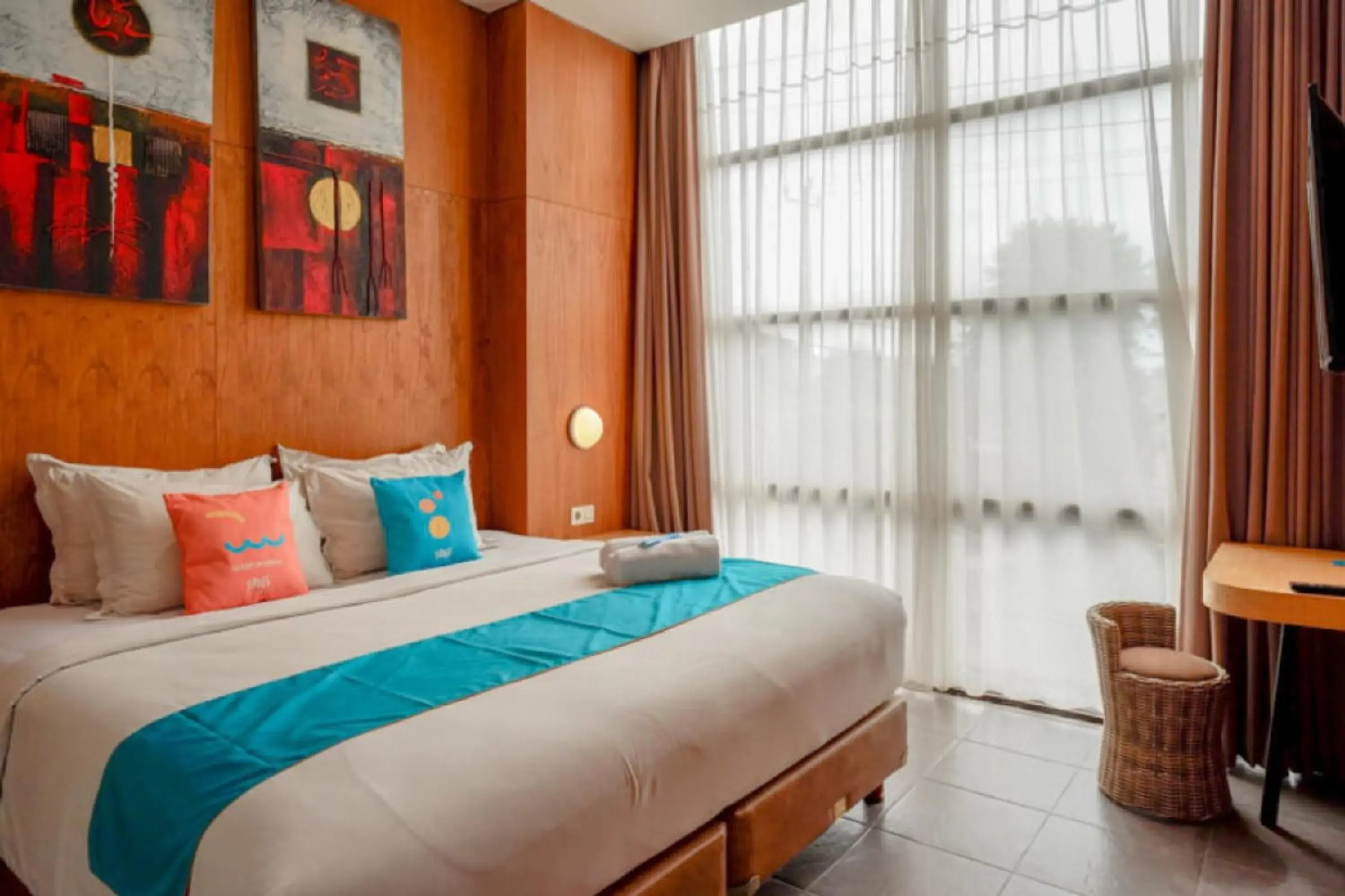 Superior Double Room in Sans Hotel Ekkon Yogyakarta by Reddoorz Superior Double Room in Sans Hotel Ekkon Yogyakarta by Reddoorz