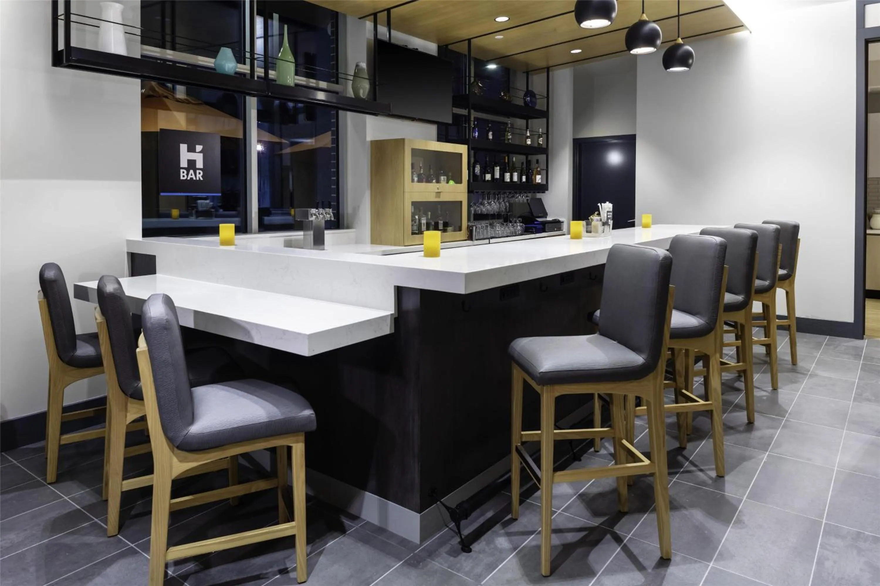 Lobby or reception in Hyatt House The Woodlands-Shenandoah