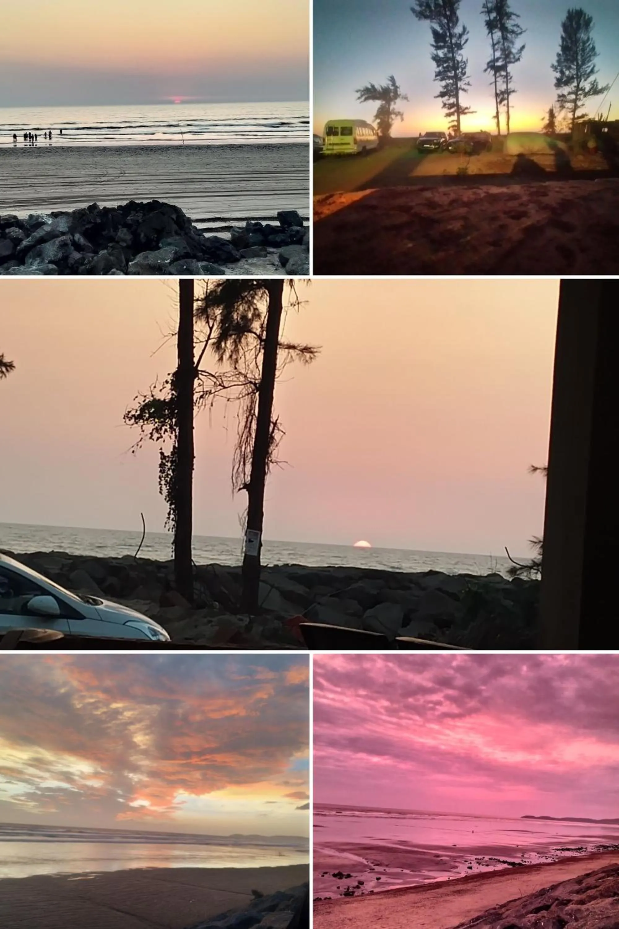 Sea view in Happy Days Diveagar