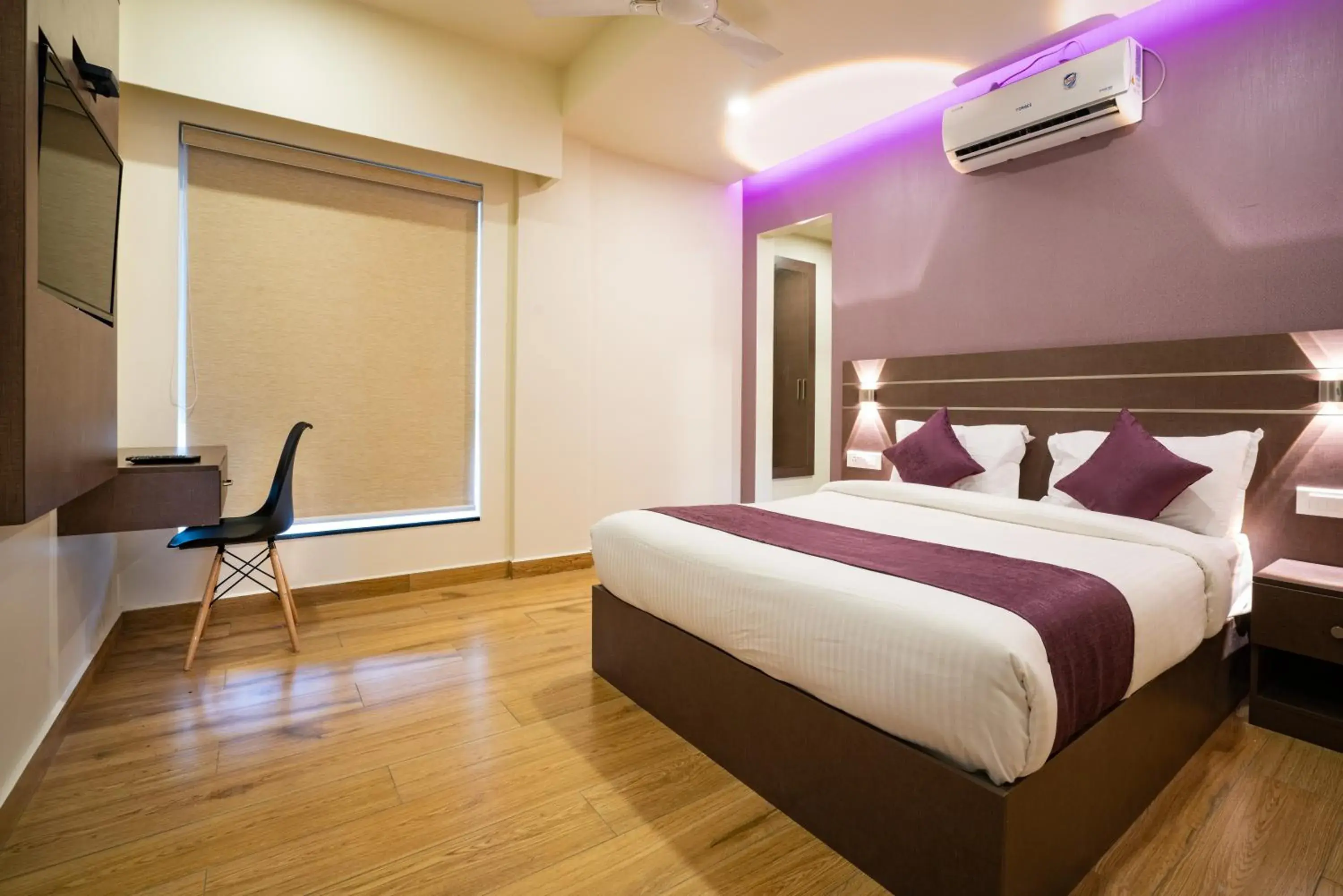 Bed in Lavender Infopark Kochi Bed in Lavender Infopark Kochi