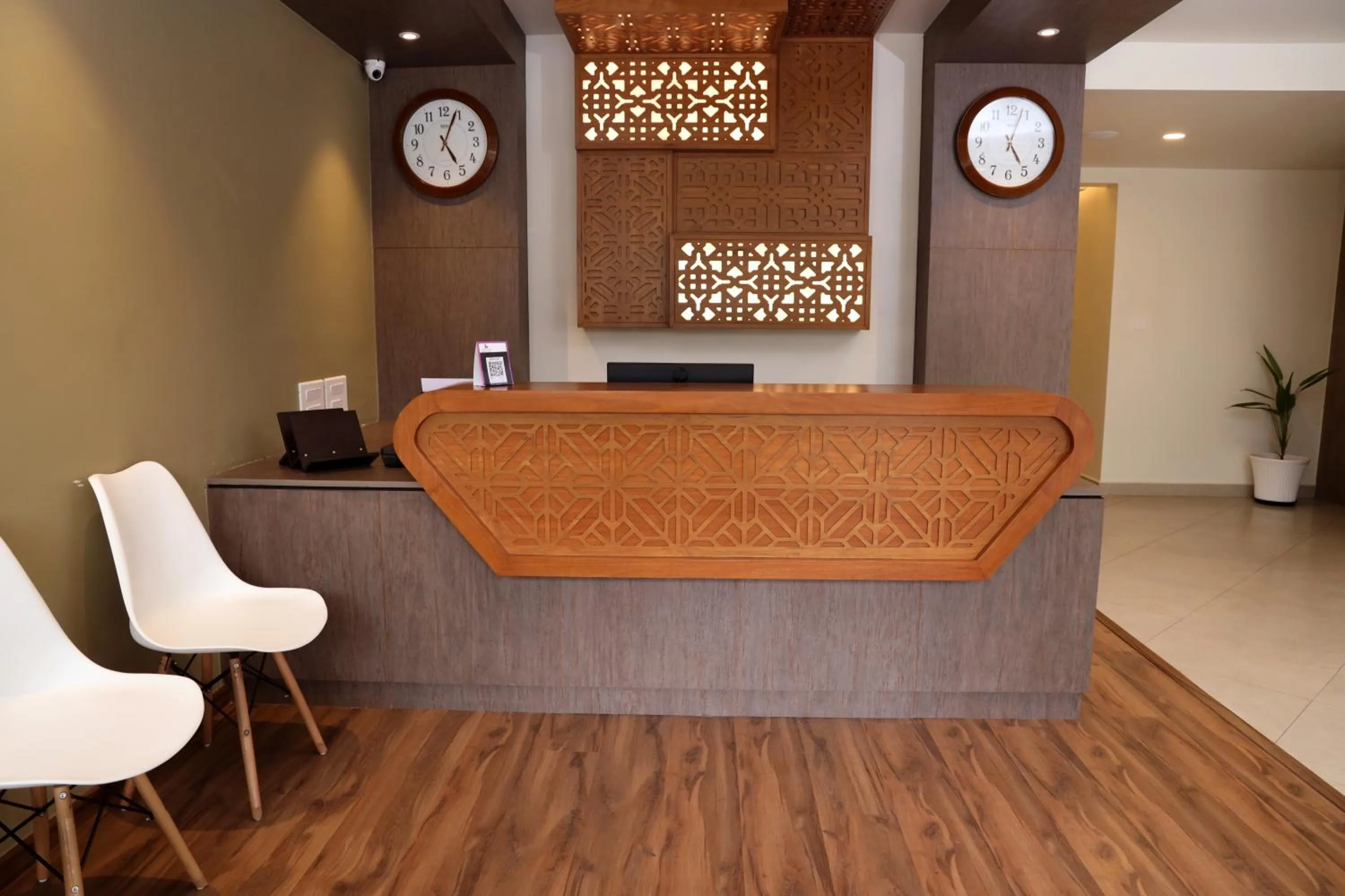 Lobby or reception in Lavender Infopark Kochi