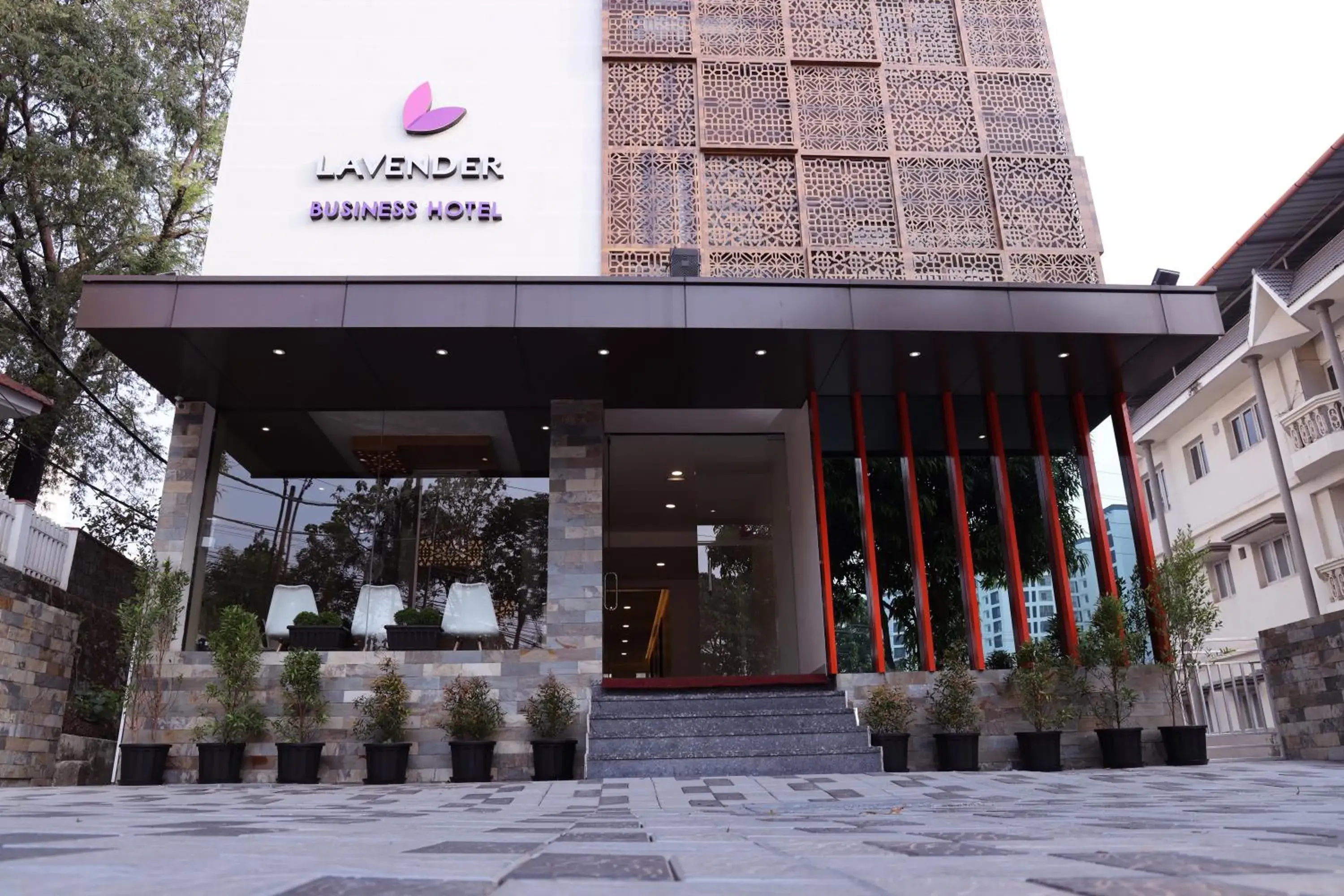 Property building in Lavender Infopark Kochi Property building in Lavender Infopark Kochi