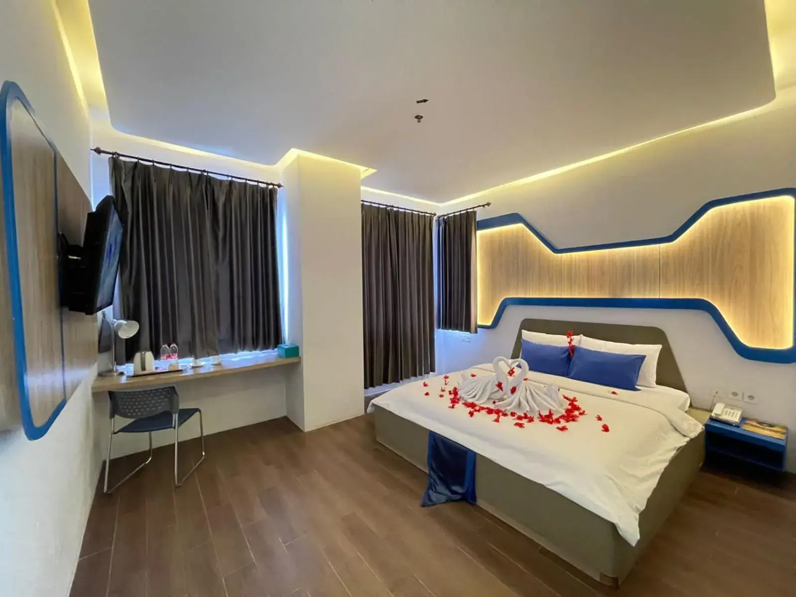 Bed in Golden Palace Hotel Bed in Golden Palace Hotel