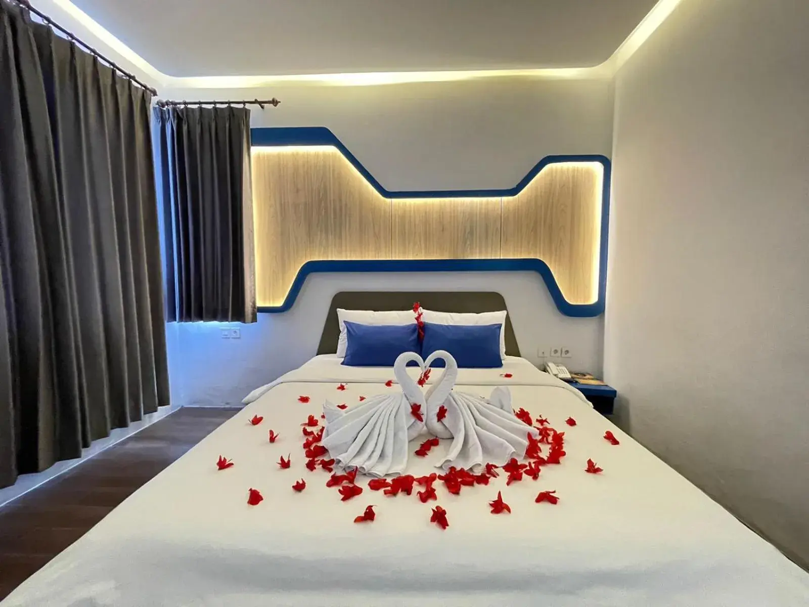 Bed in Golden Palace Hotel Bed in Golden Palace Hotel