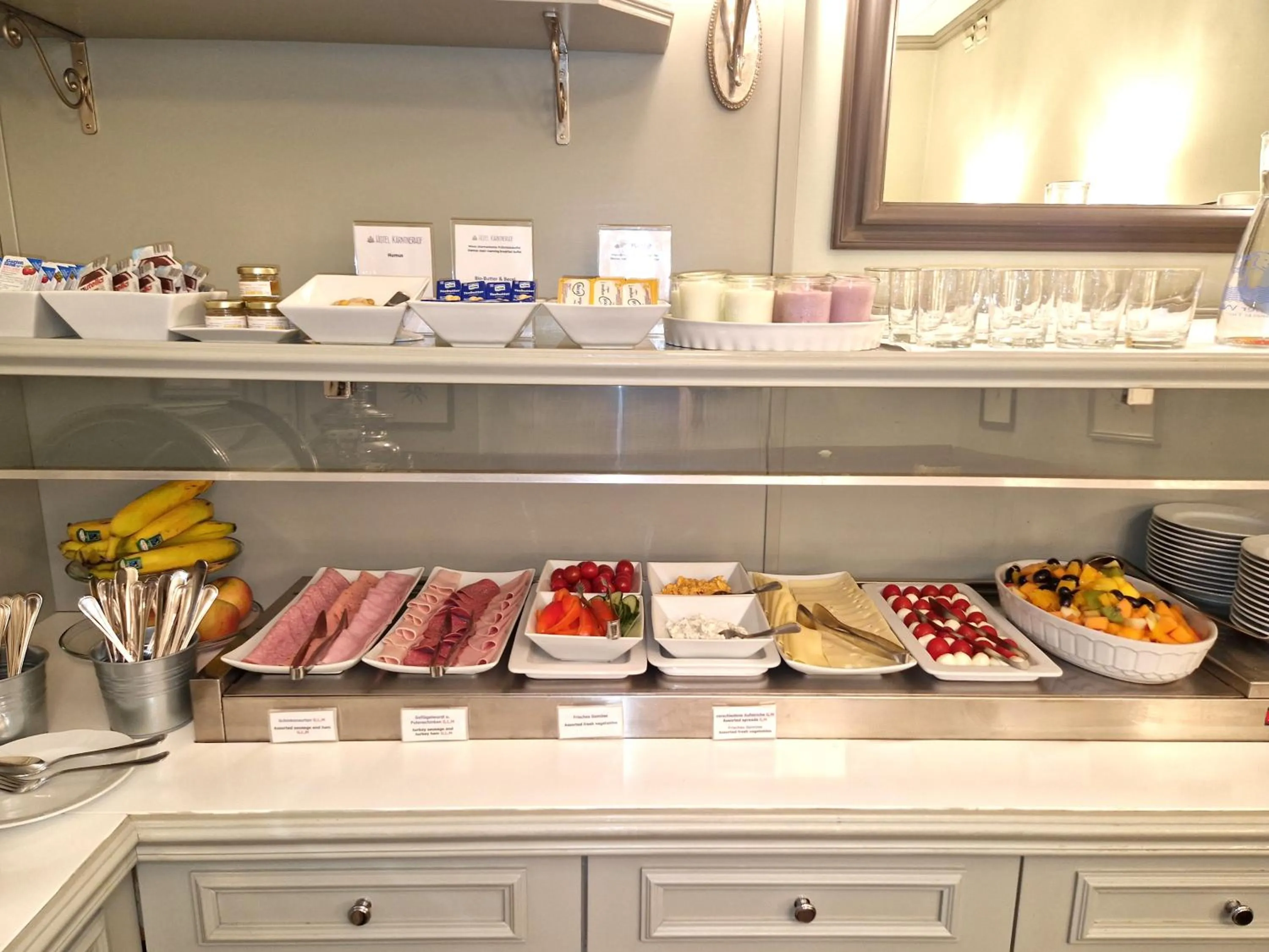 Breakfast in Hotel Kärntnerhof