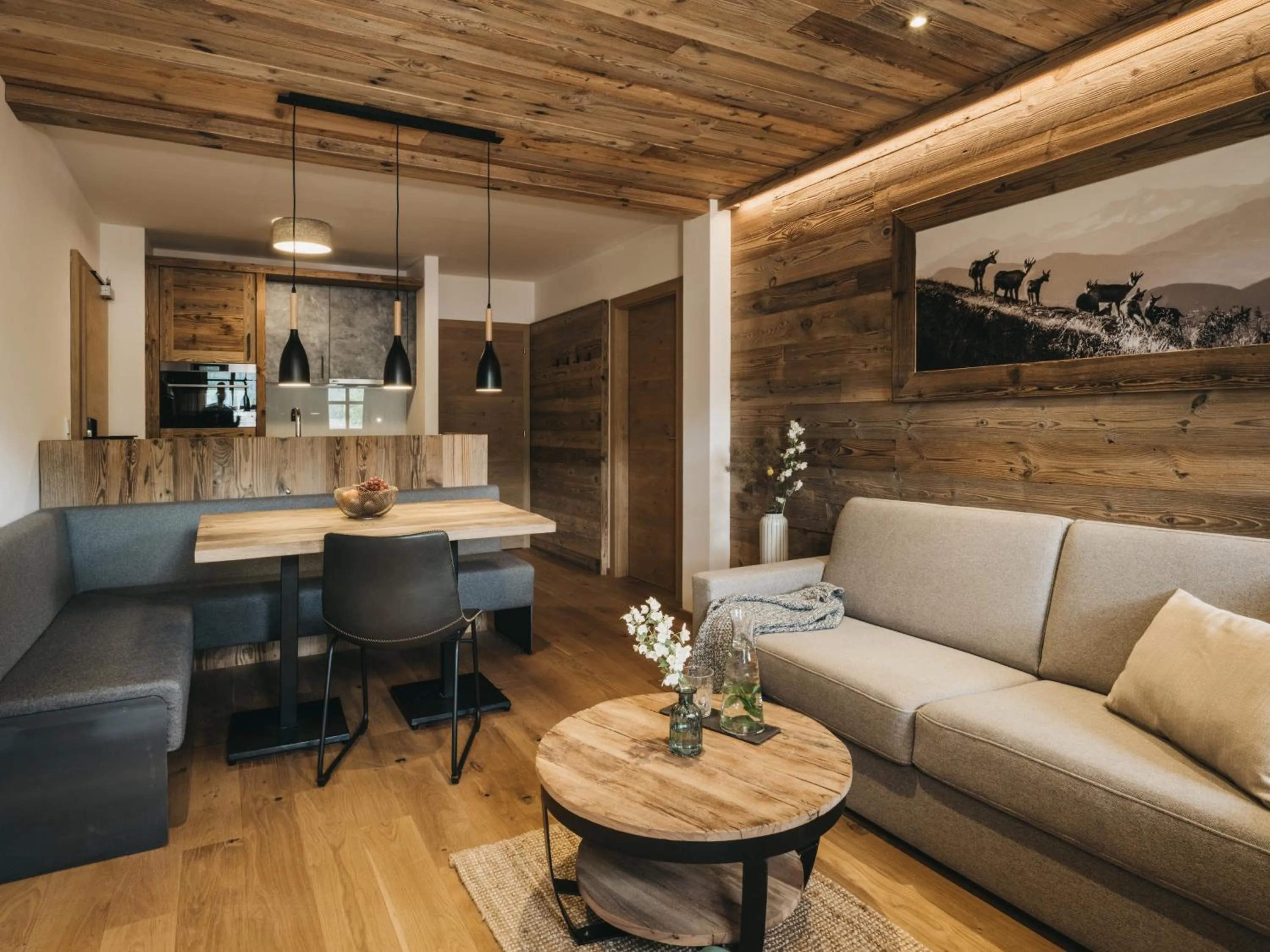 Living room in VAYA Achensee