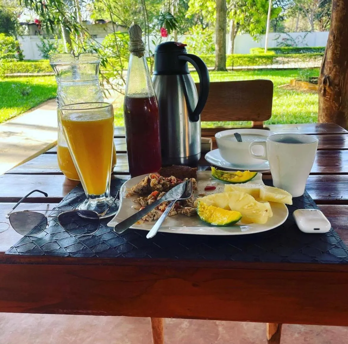 Breakfast in Calamari Beach Resort