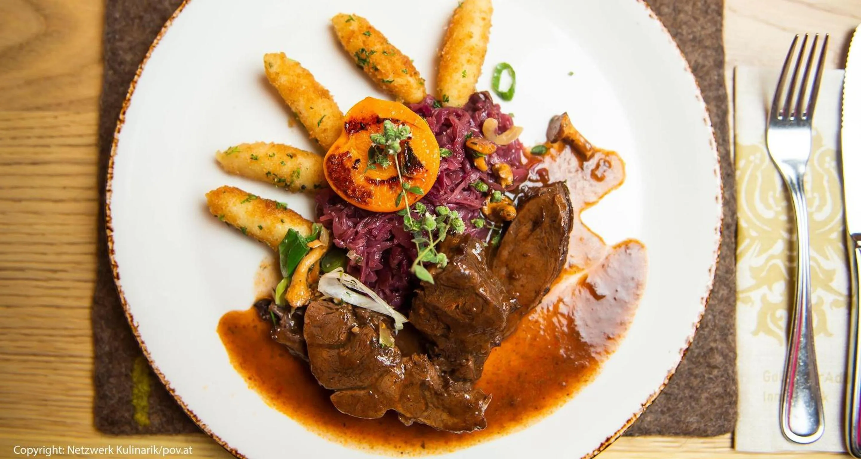 Food and drinks in Hotel Goldener Adler, BW Signature Collection