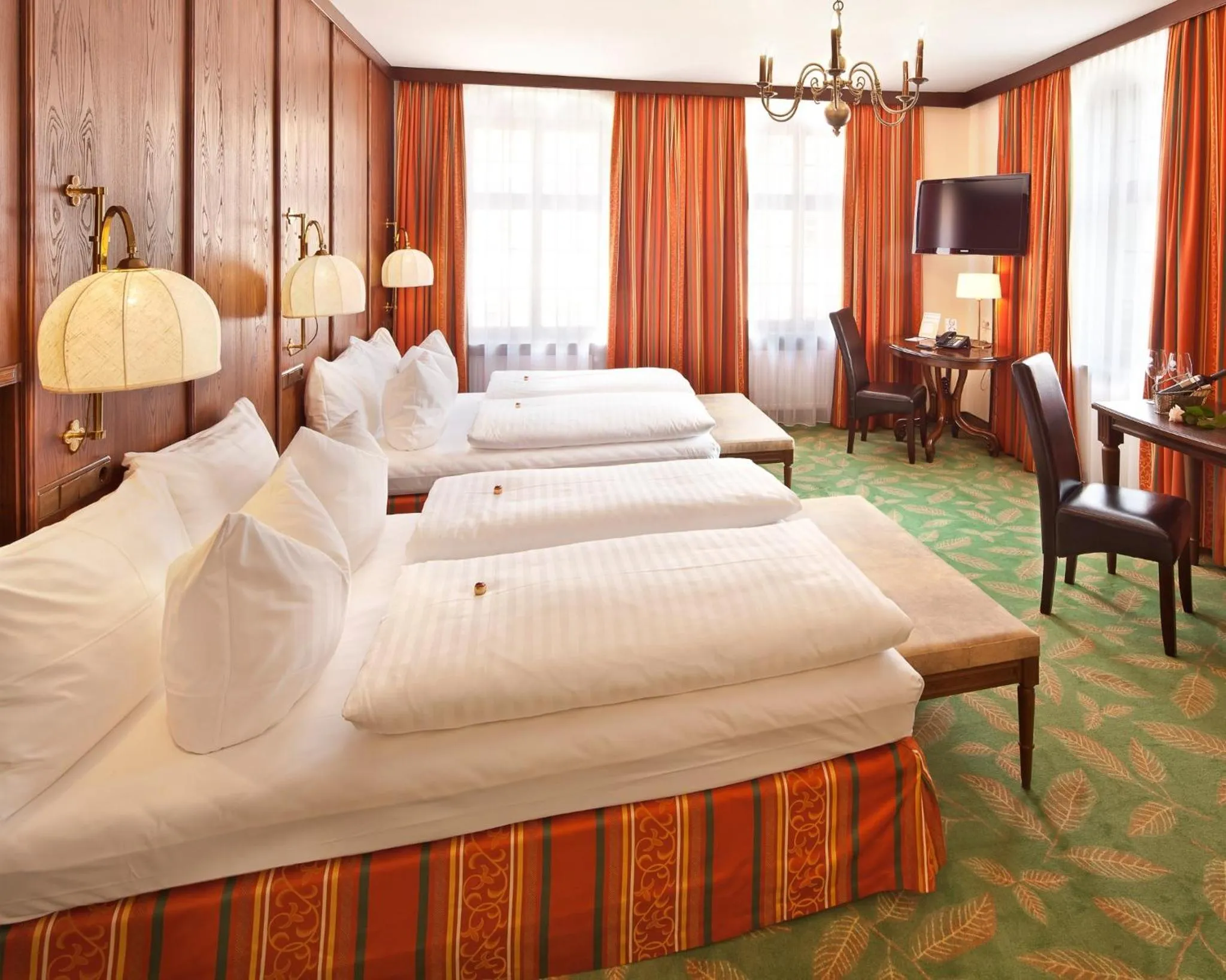 Bed in Hotel Goldener Adler, BW Signature Collection