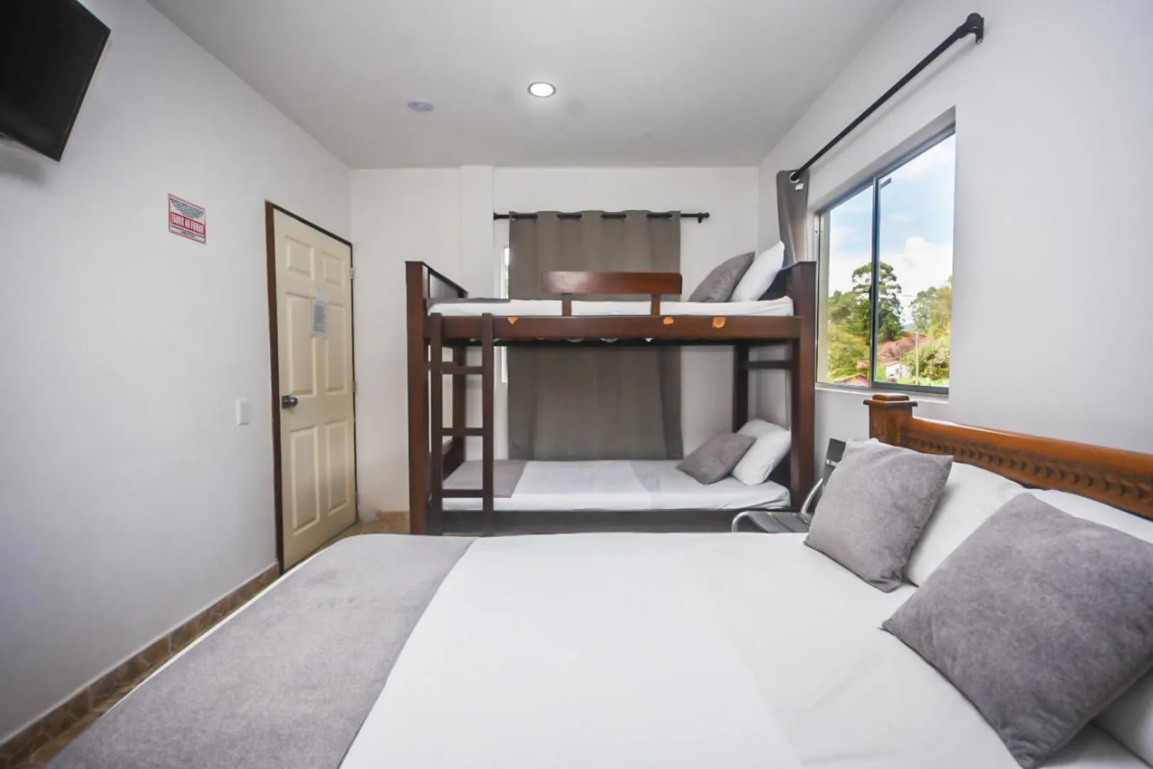 Bed in Finca Hotel Zona Franca