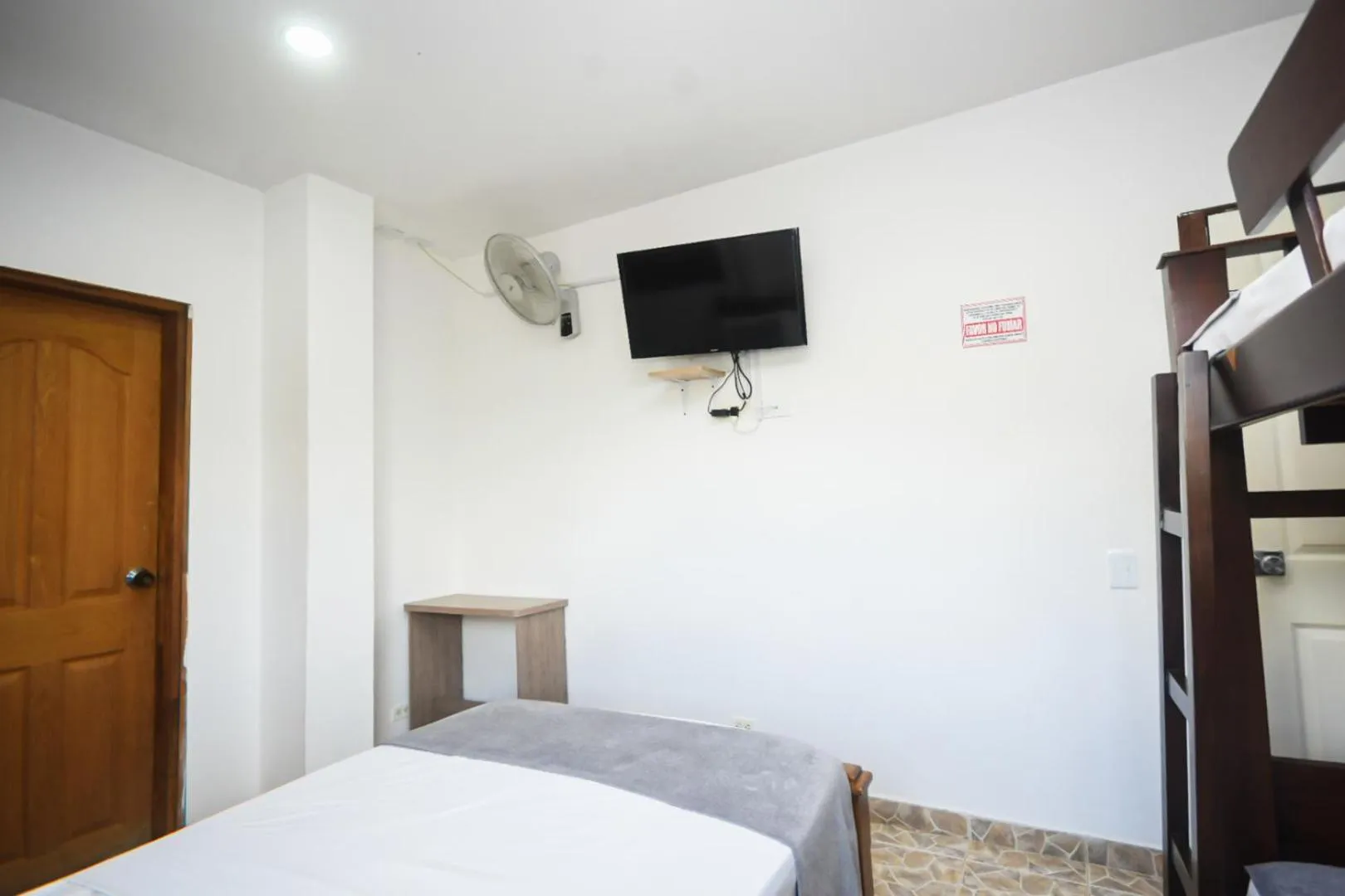 Bed in Finca Hotel Zona Franca