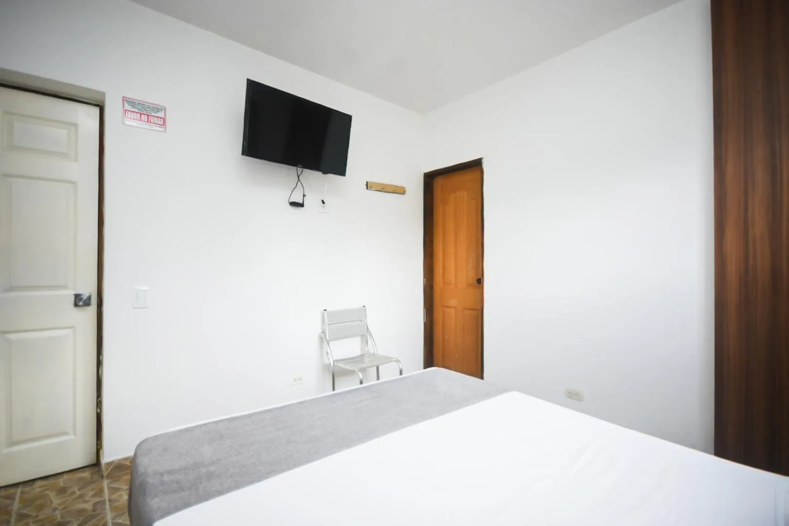 Bed in Finca Hotel Zona Franca