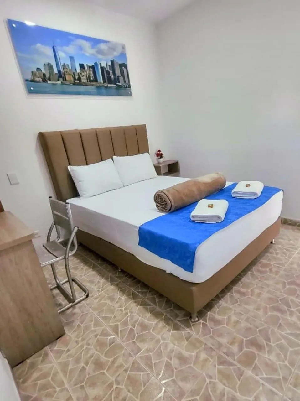 Bed in Finca Hotel Zona Franca