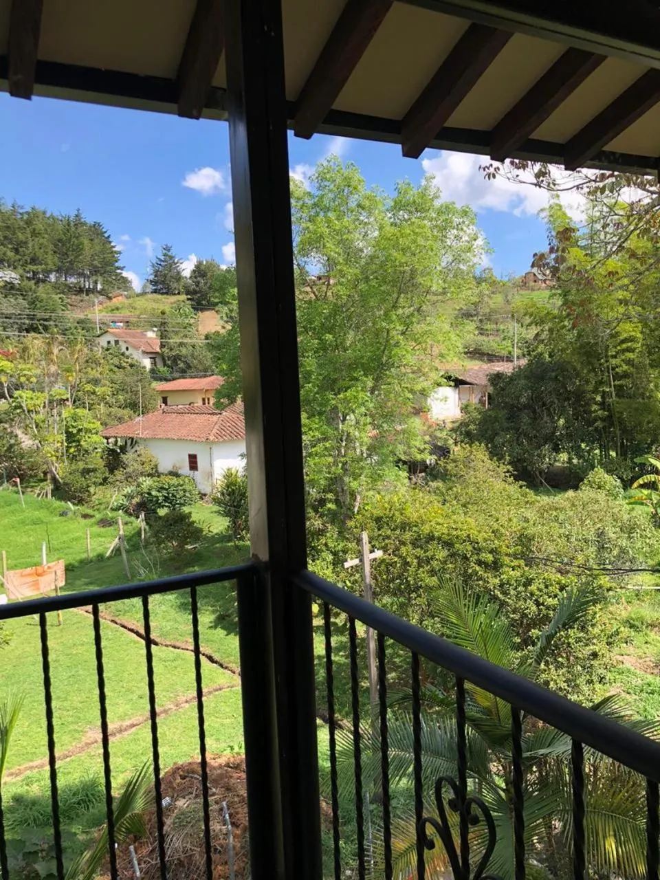 Balcony/Terrace in Finca Hotel Zona Franca