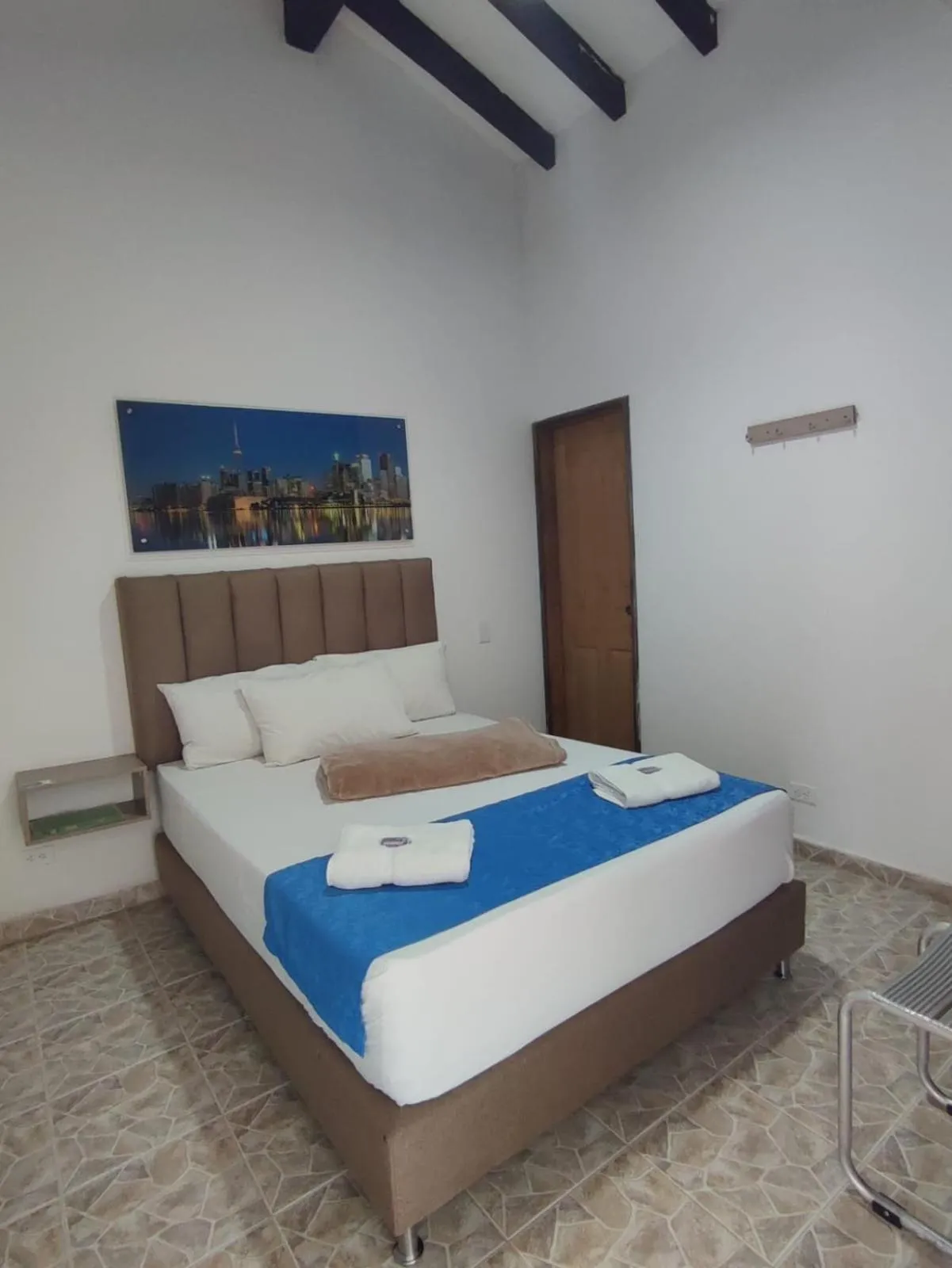 Bed in Finca Hotel Zona Franca