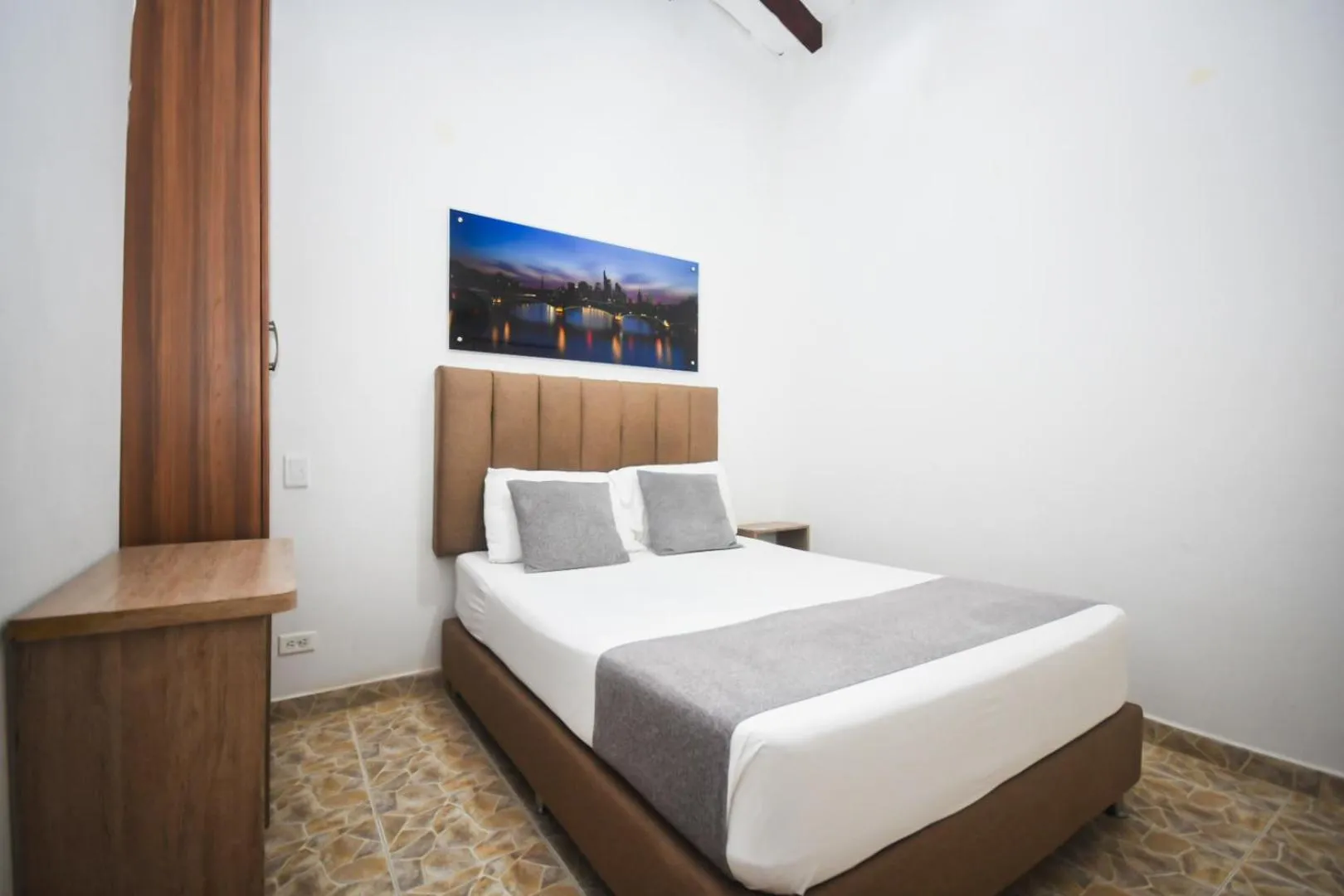 Bed in Finca Hotel Zona Franca