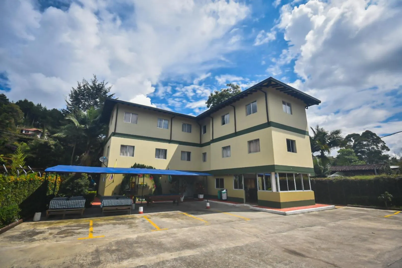 Property building in Finca Hotel Zona Franca