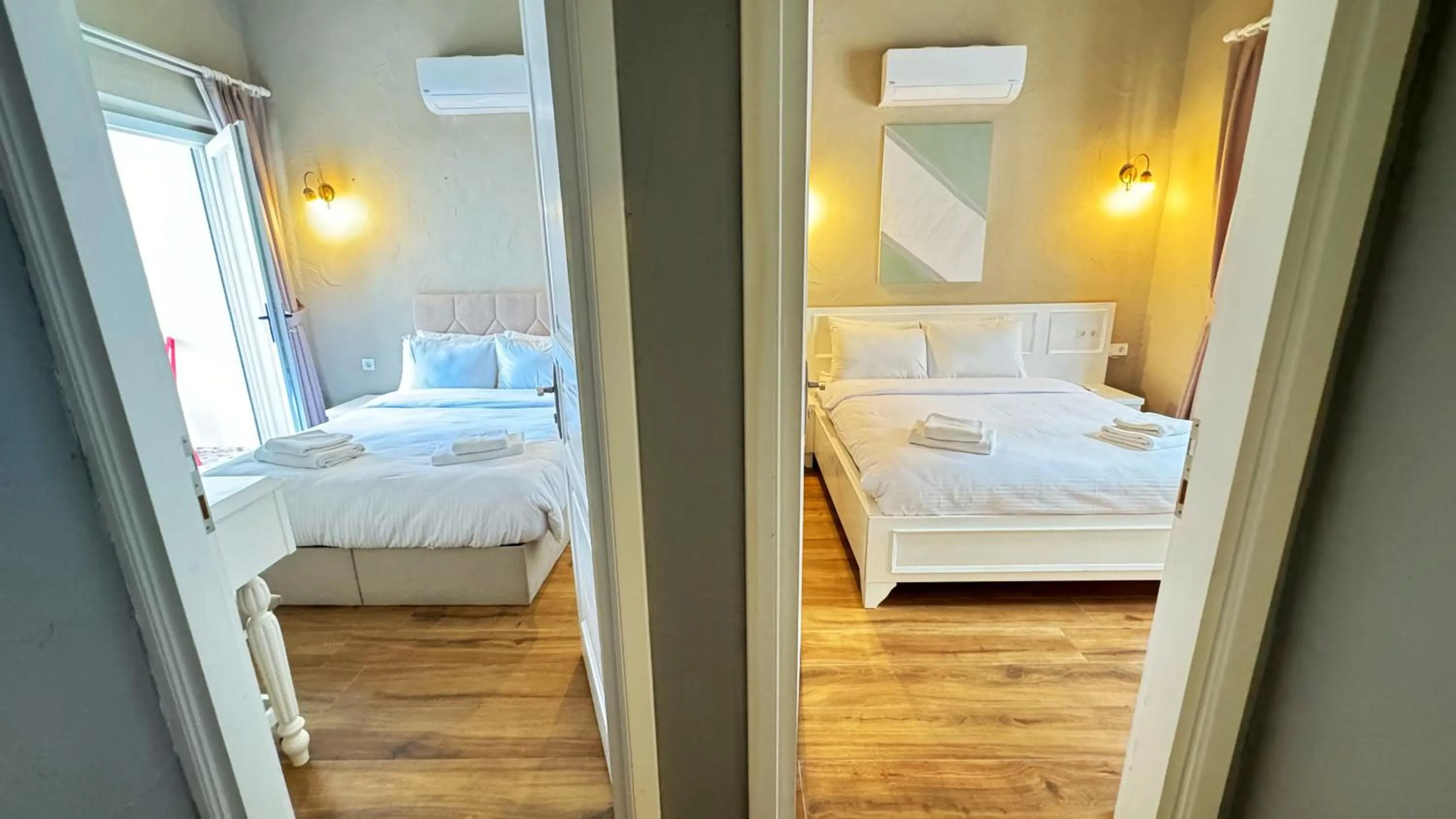 Photo of the whole room, Bed in Jardin d'Azur Alaçatı