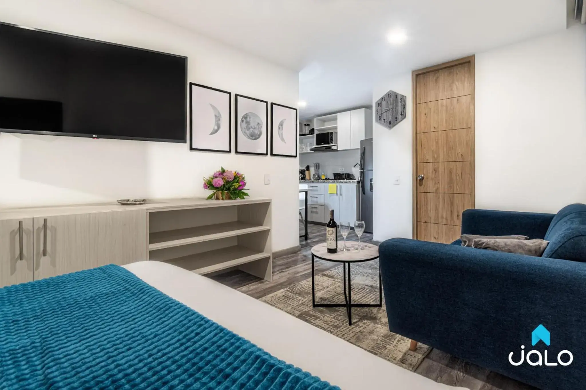 Bed in Torre Acqua Lofts - Downtown Bogota By Jalo Bed in Torre Acqua Lofts - Downtown Bogota By Jalo