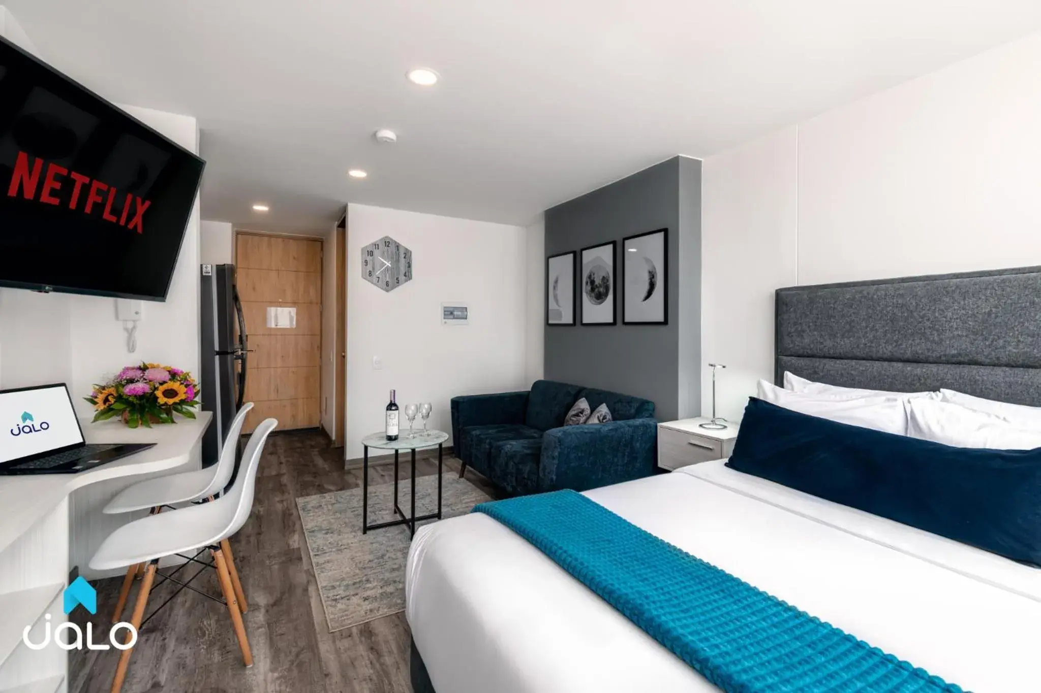 Bed in Torre Acqua Lofts - Downtown Bogota By Jalo Bed in Torre Acqua Lofts - Downtown Bogota By Jalo