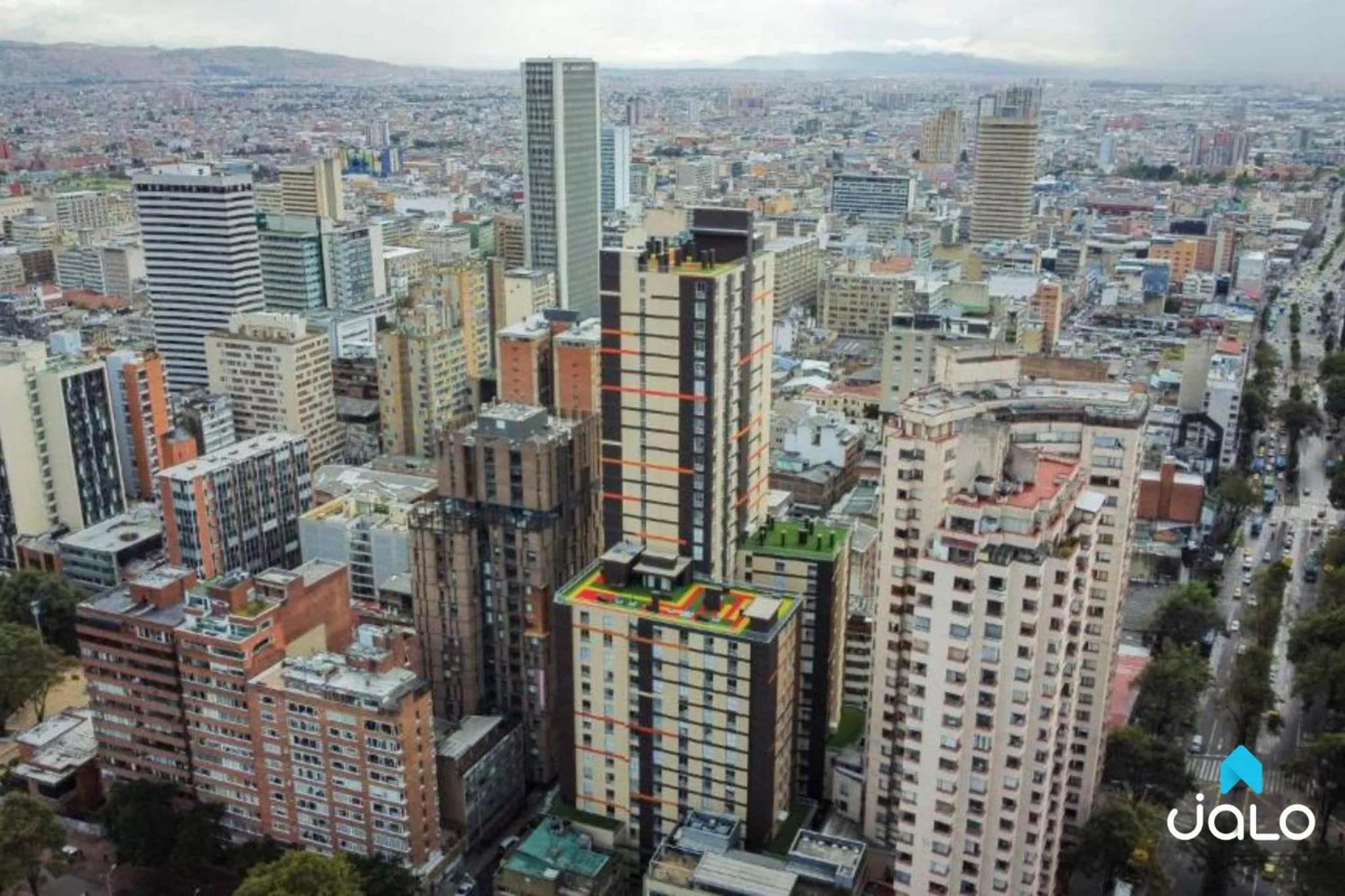 Day in Torre Acqua Lofts - Downtown Bogota By Jalo