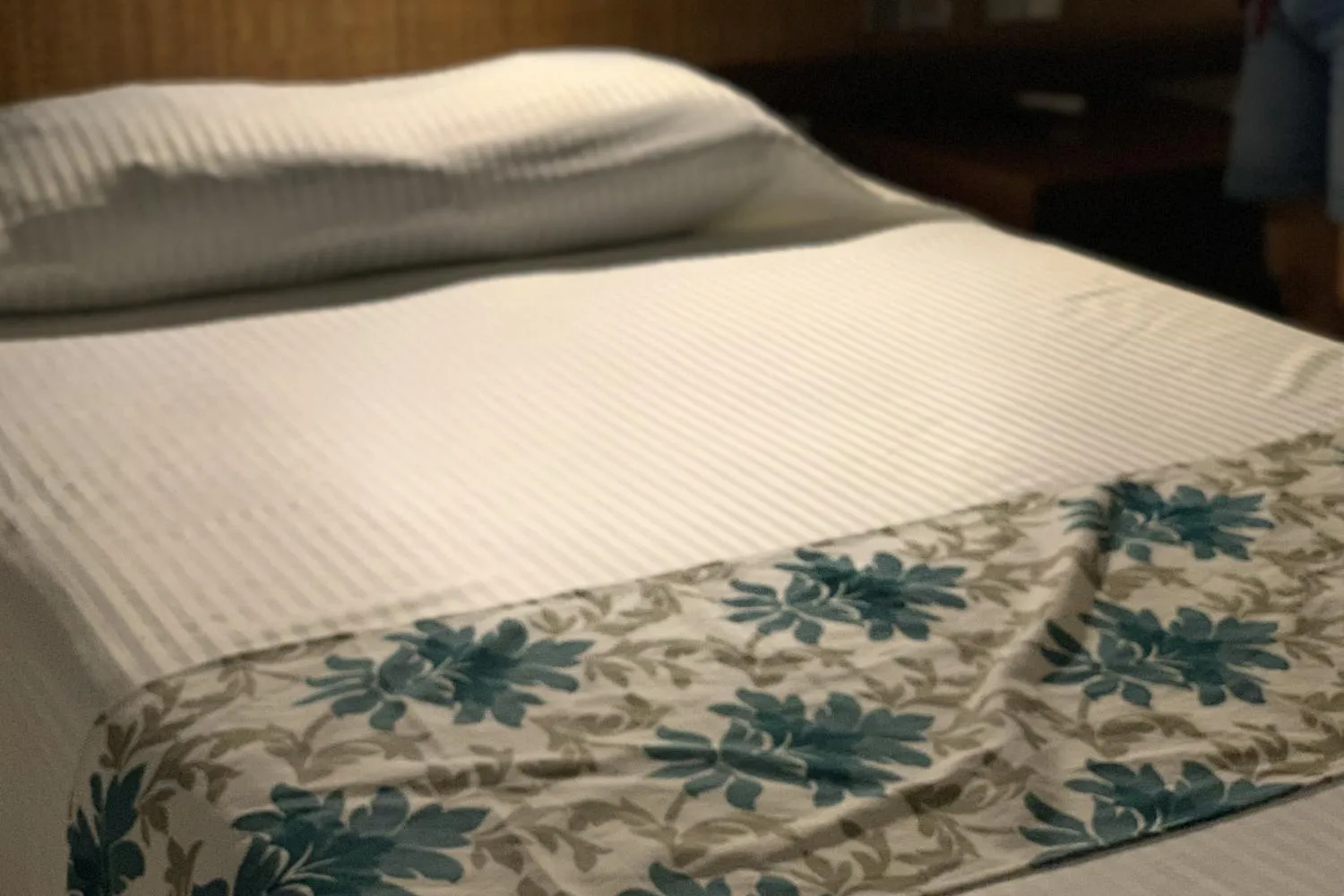 Bed in Hotel Puerta Chichen