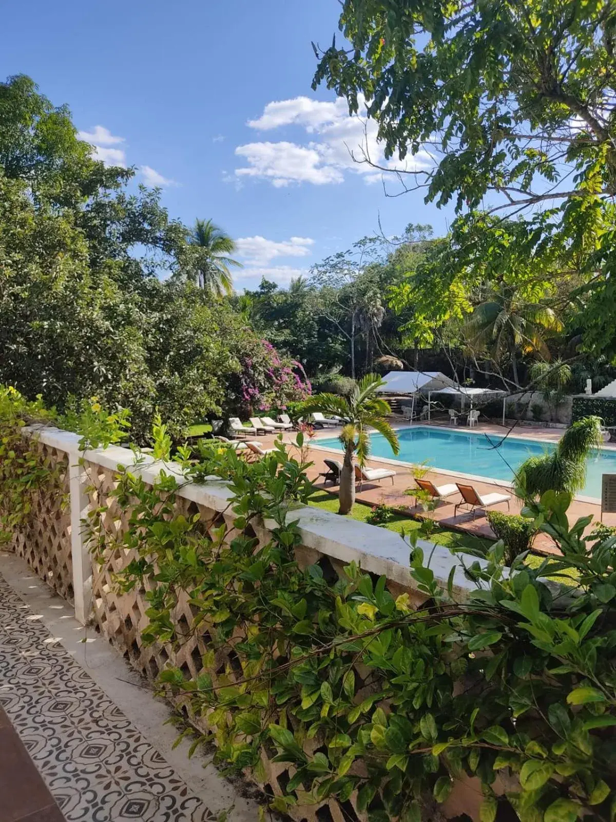 Twin Room with Pool View in Hotel Puerta Chichen Twin Room with Pool View in Hotel Puerta Chichen