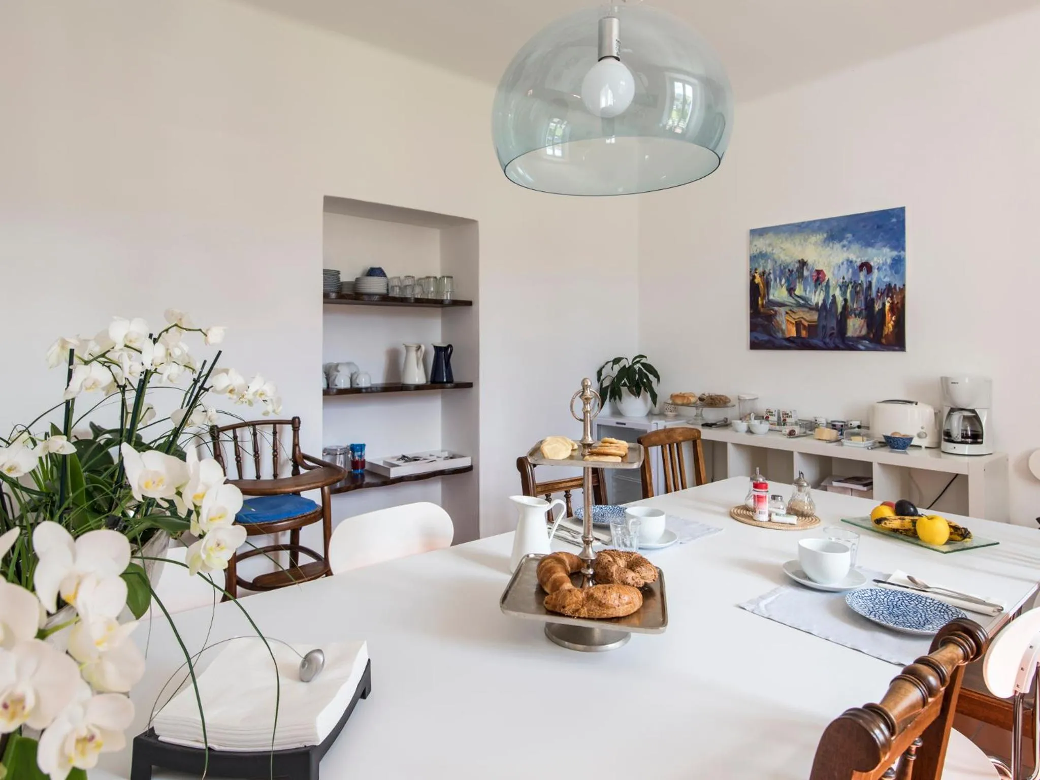 Food and drinks in B&B villa sempreverde