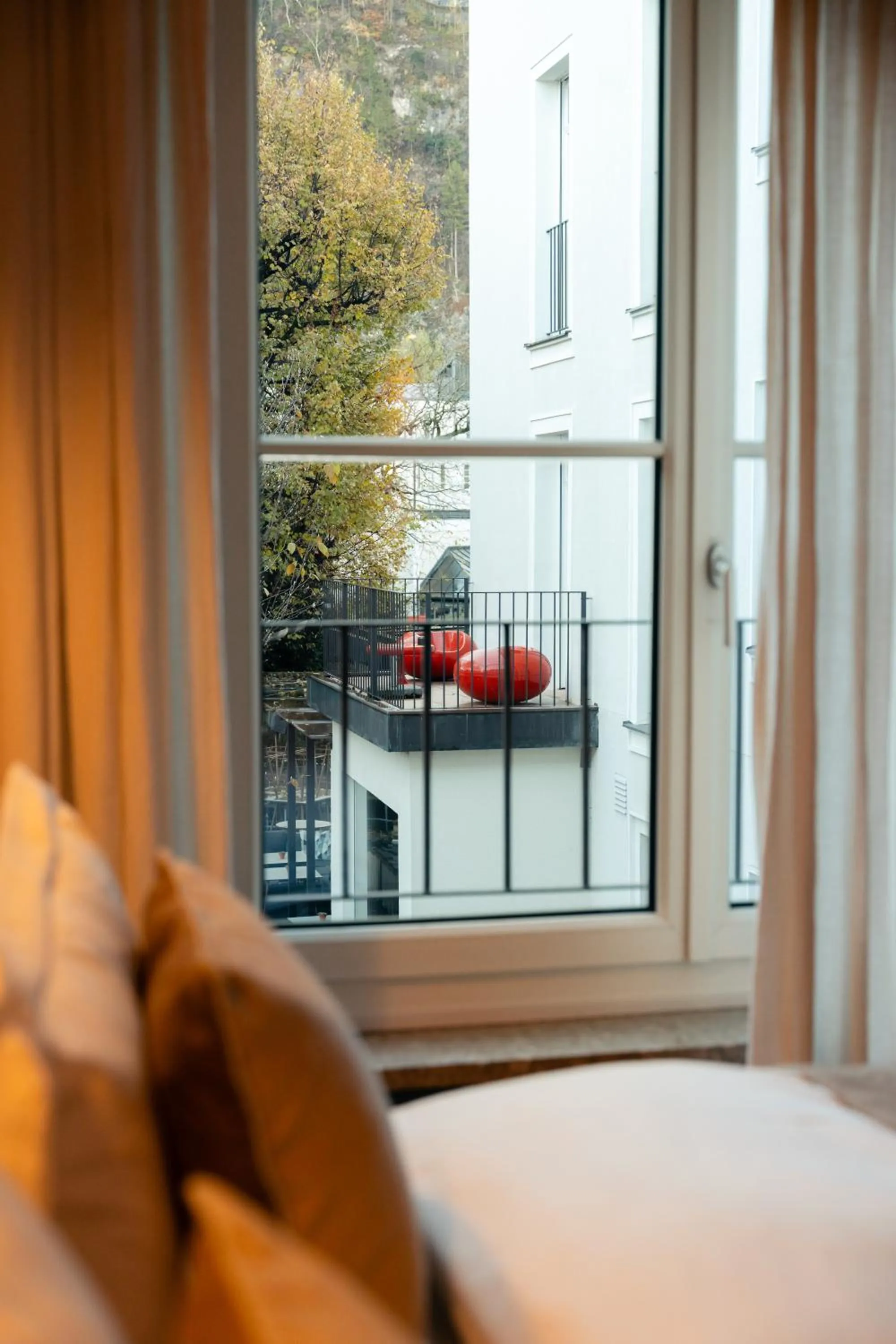 Decorative detail, Bed in Boutique & Design Hotel AUERSPERG