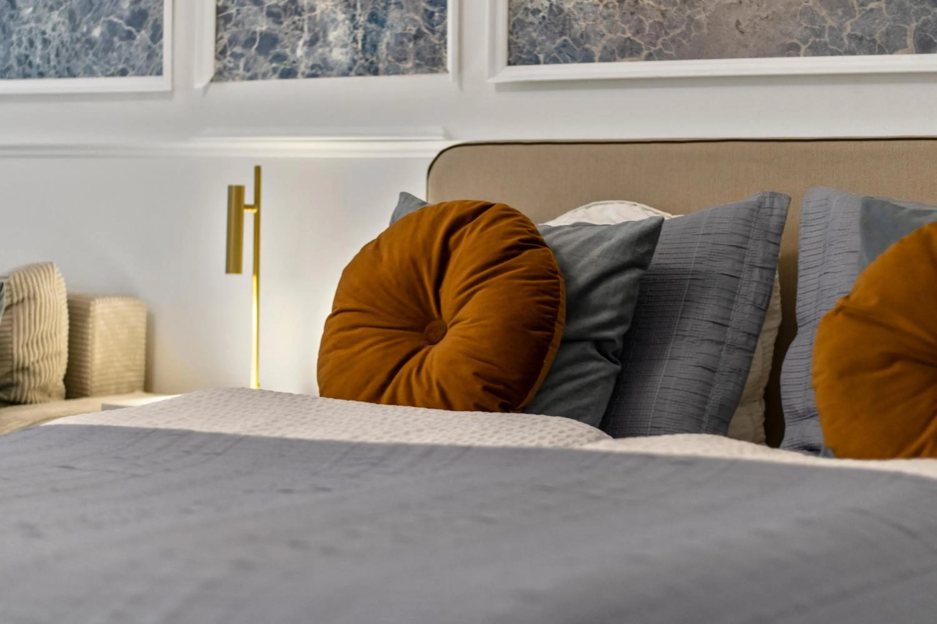 Bed in Art Hotel Vienna